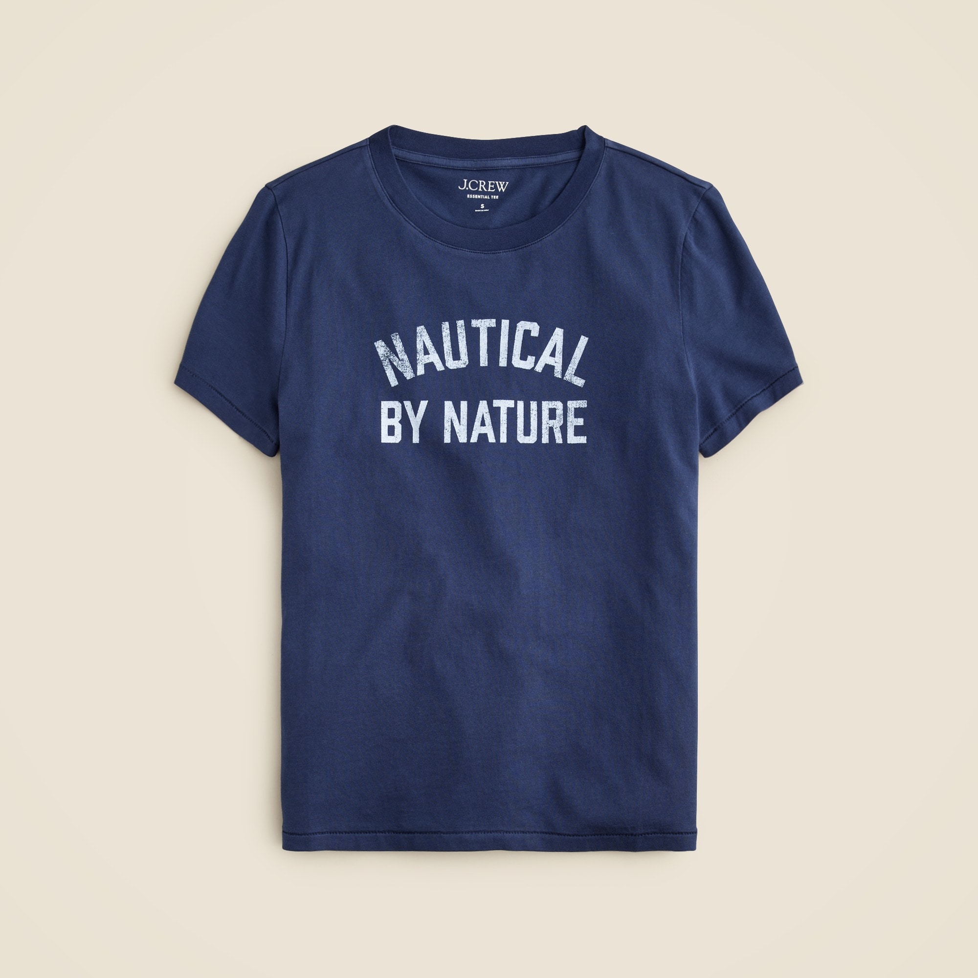 Classic-fit "Nautical by Nature" graphic T-shirt