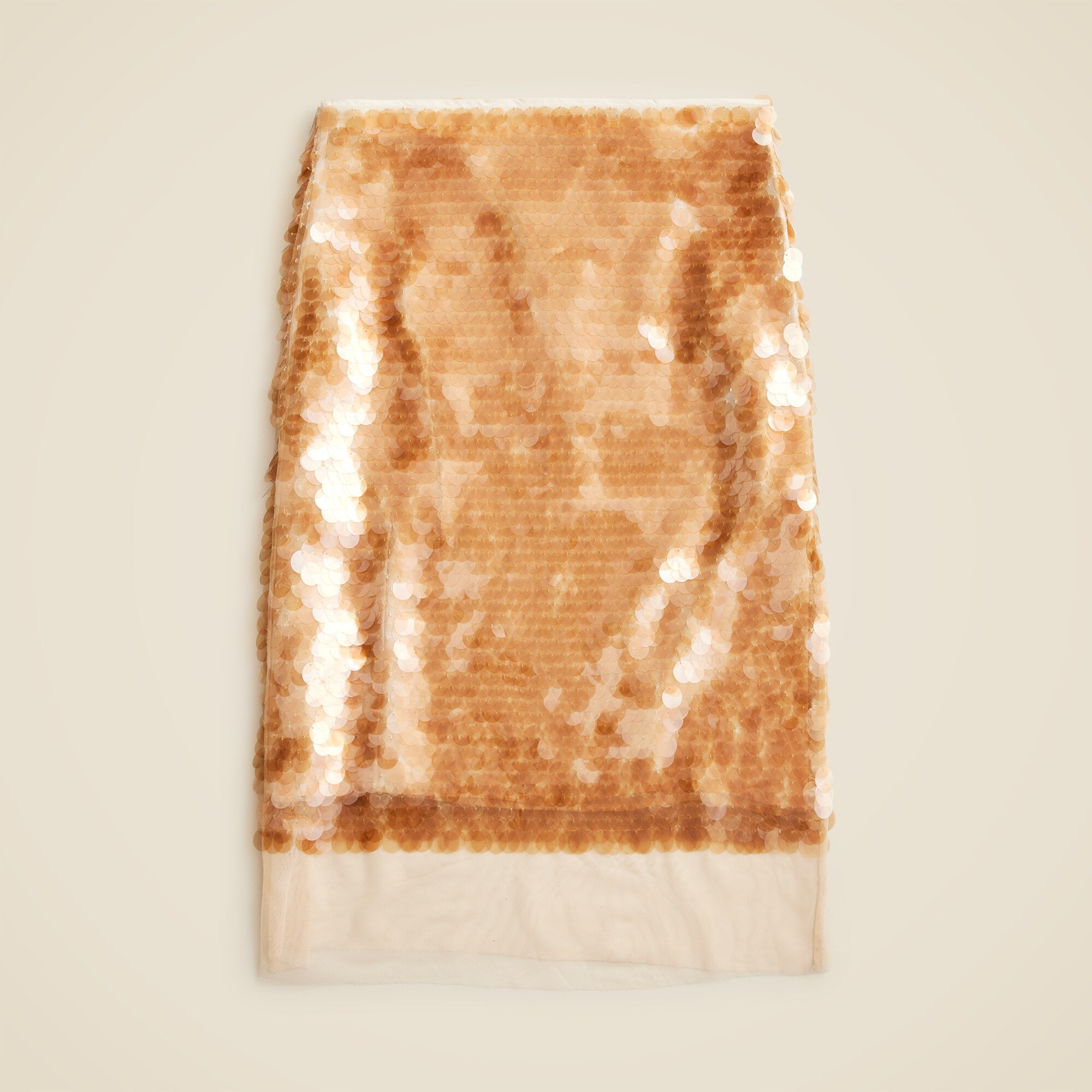 Collection sequin paillette midi skirt