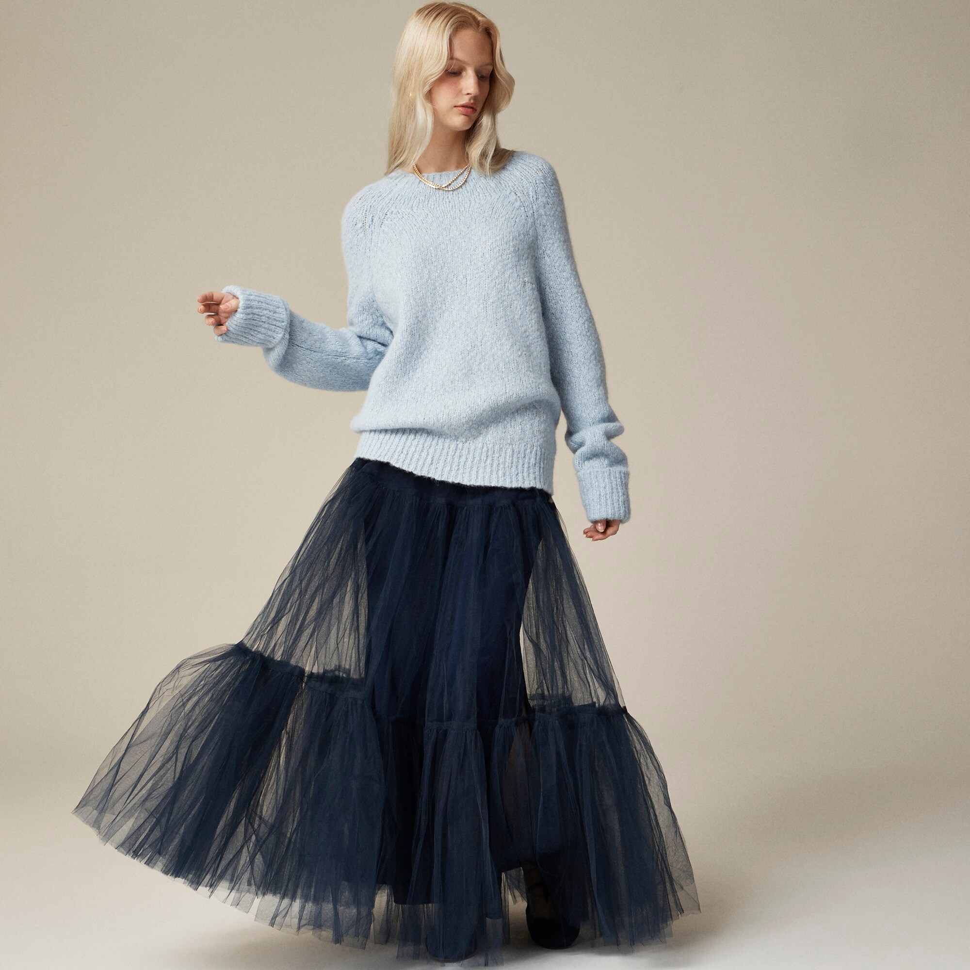 Womens tulle skirt jcrew discount