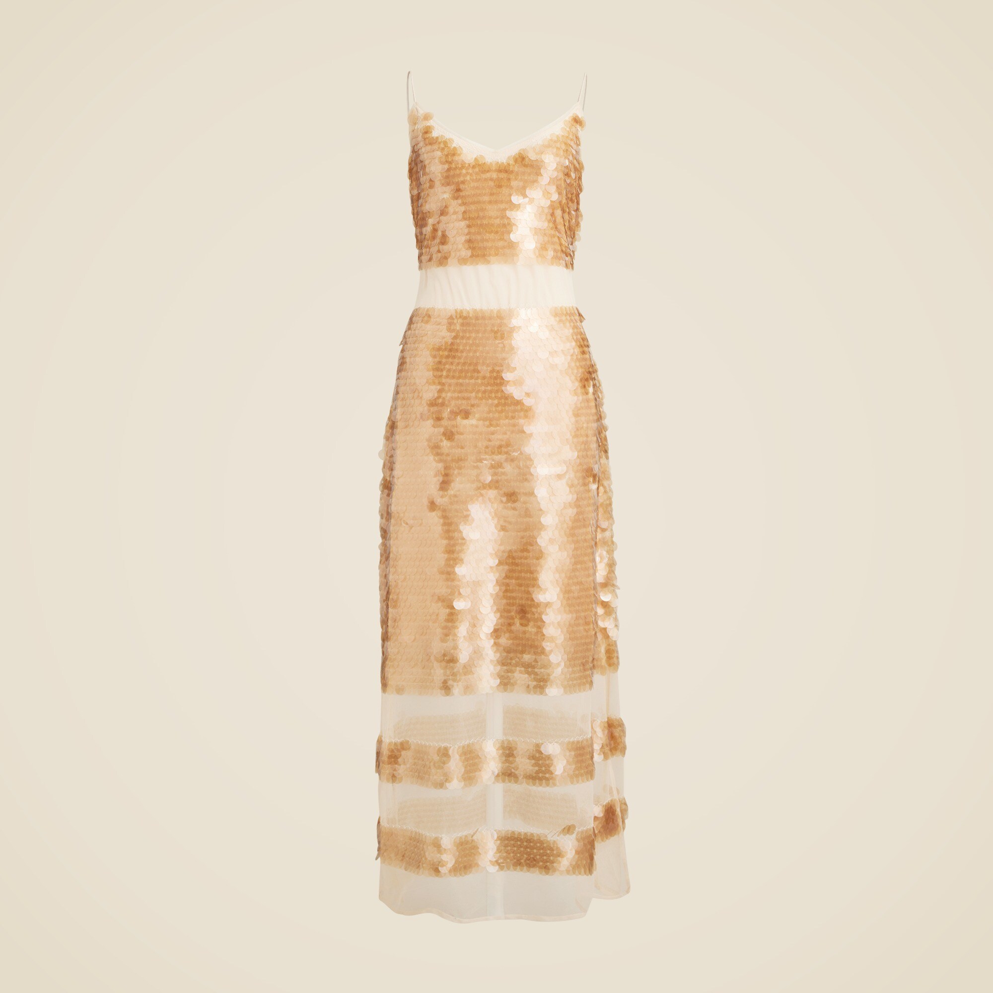 Collection sequin panel dress