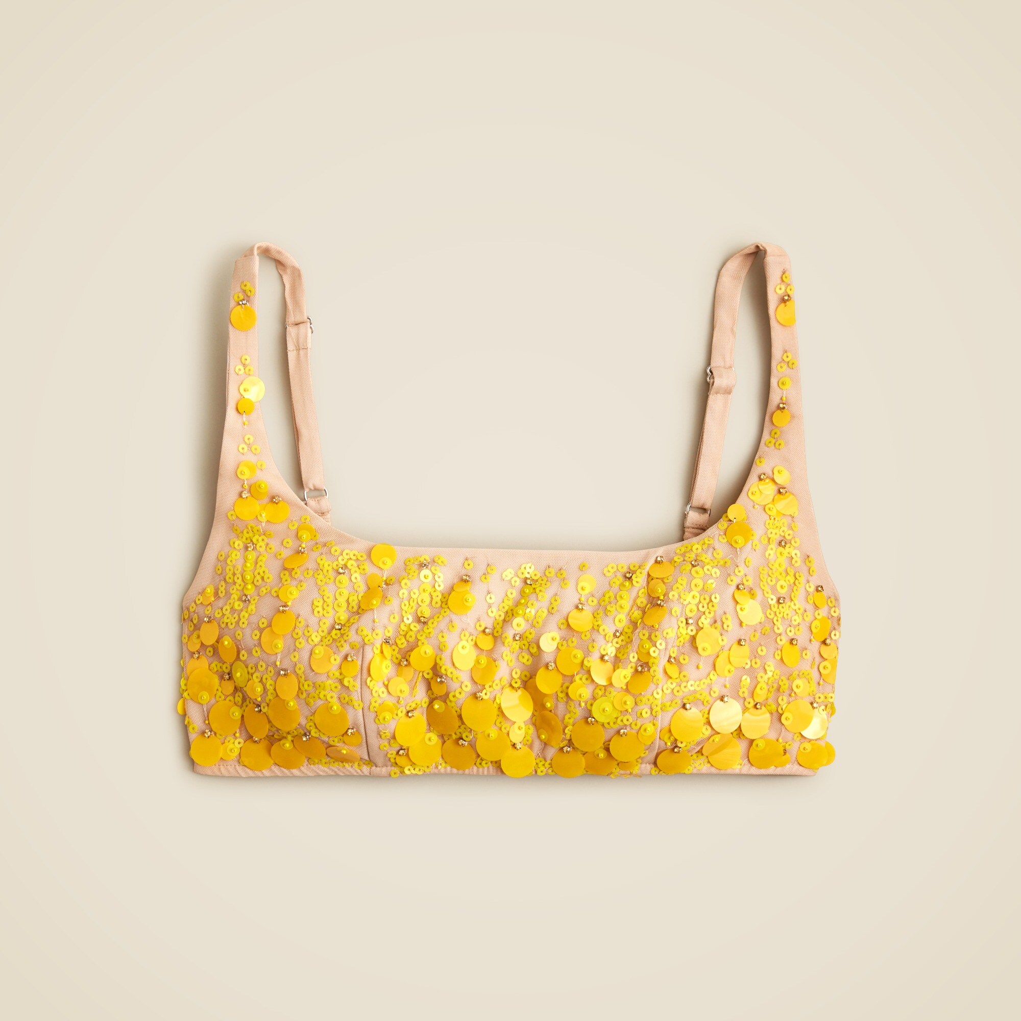 Collection Sequin-embellished Bra Top For Women | J.Crew
