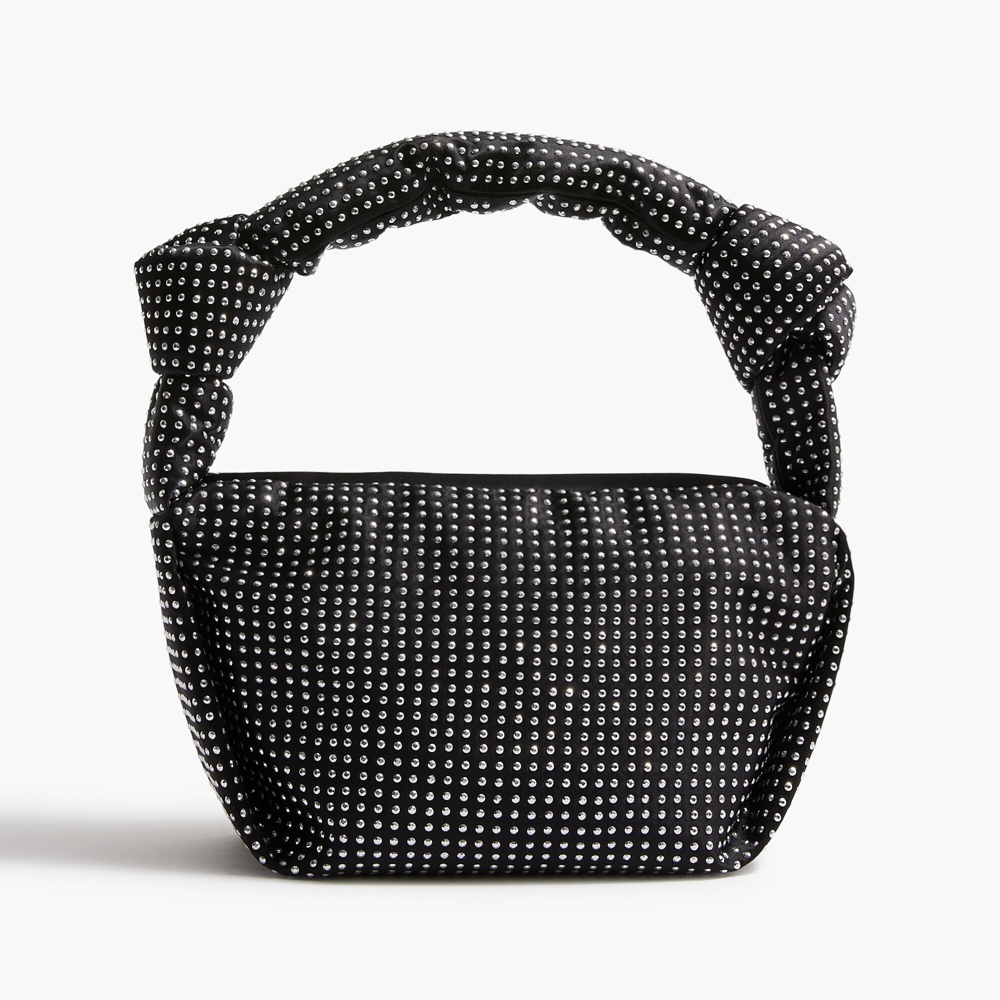Studded double-knot handbag