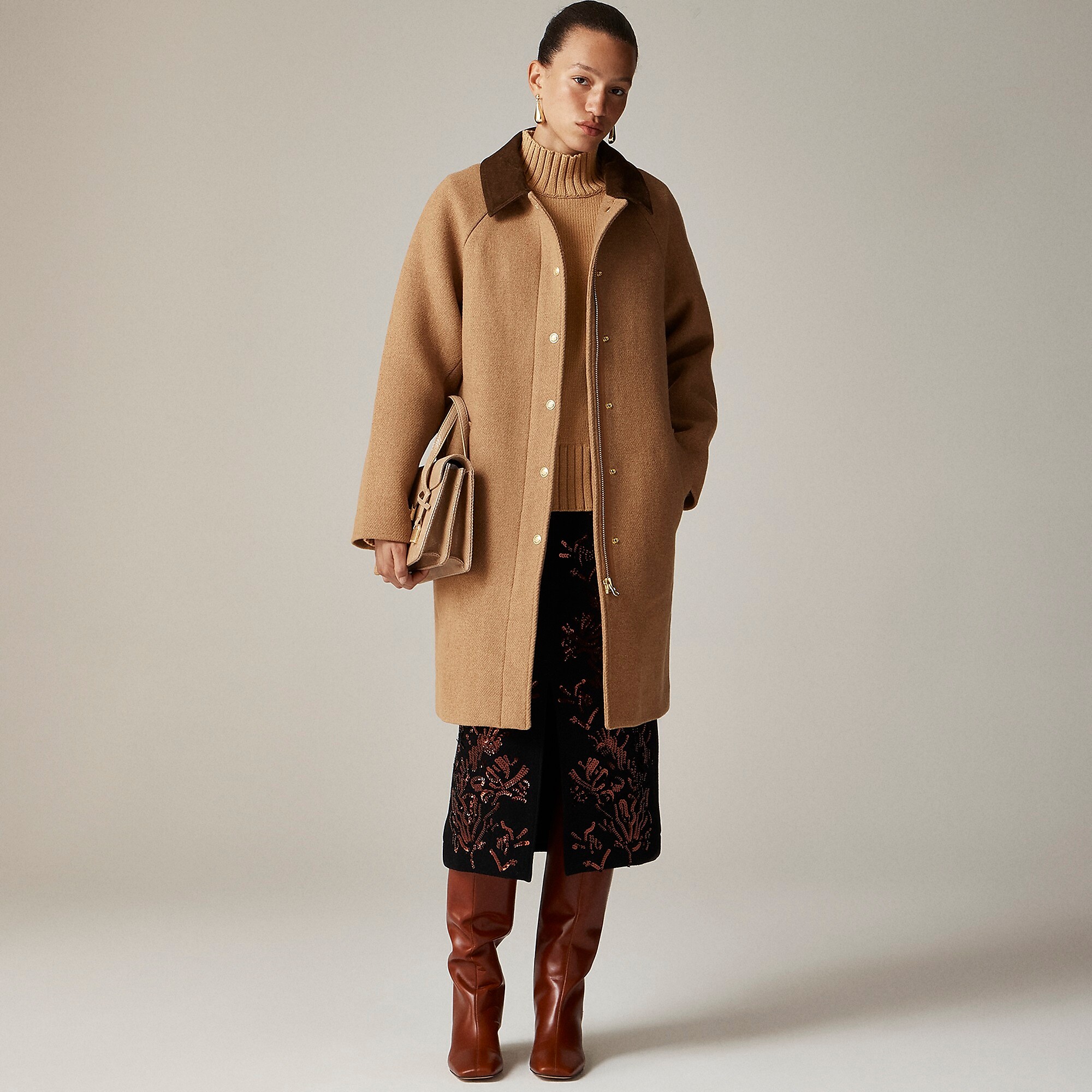 Stowe parka in Italian stadium-cloth