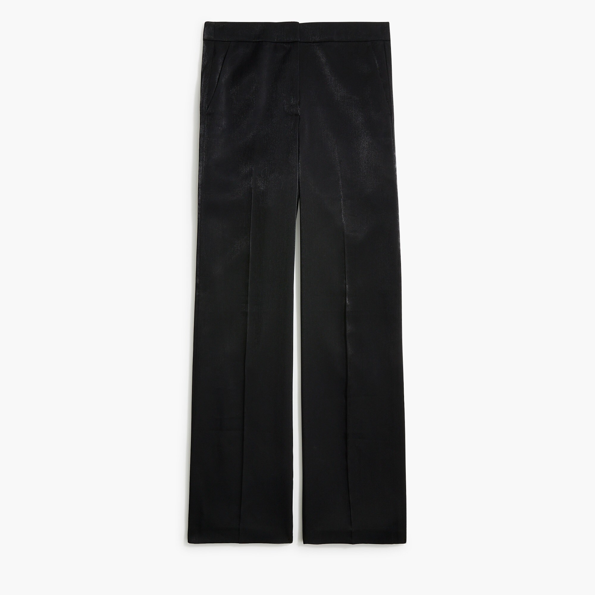 high-shine wide-leg pant for women