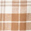 Flannel pajama pant CAMEL IVORY 