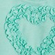 Girls' ruffle heart sweatshirt RUFFLE HEART GRAPHIC factory: girls' ruffle heart sweatshirt for girls