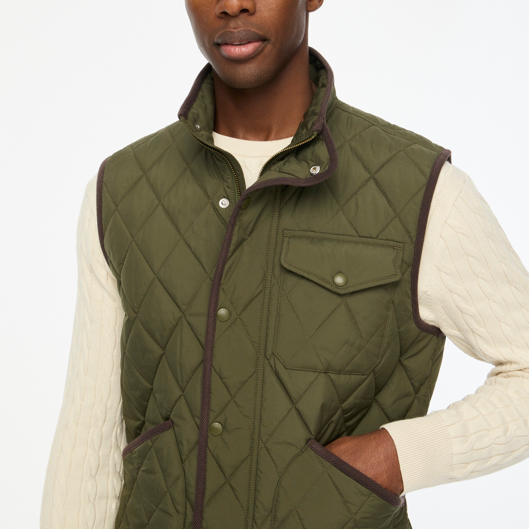 Quilted vest