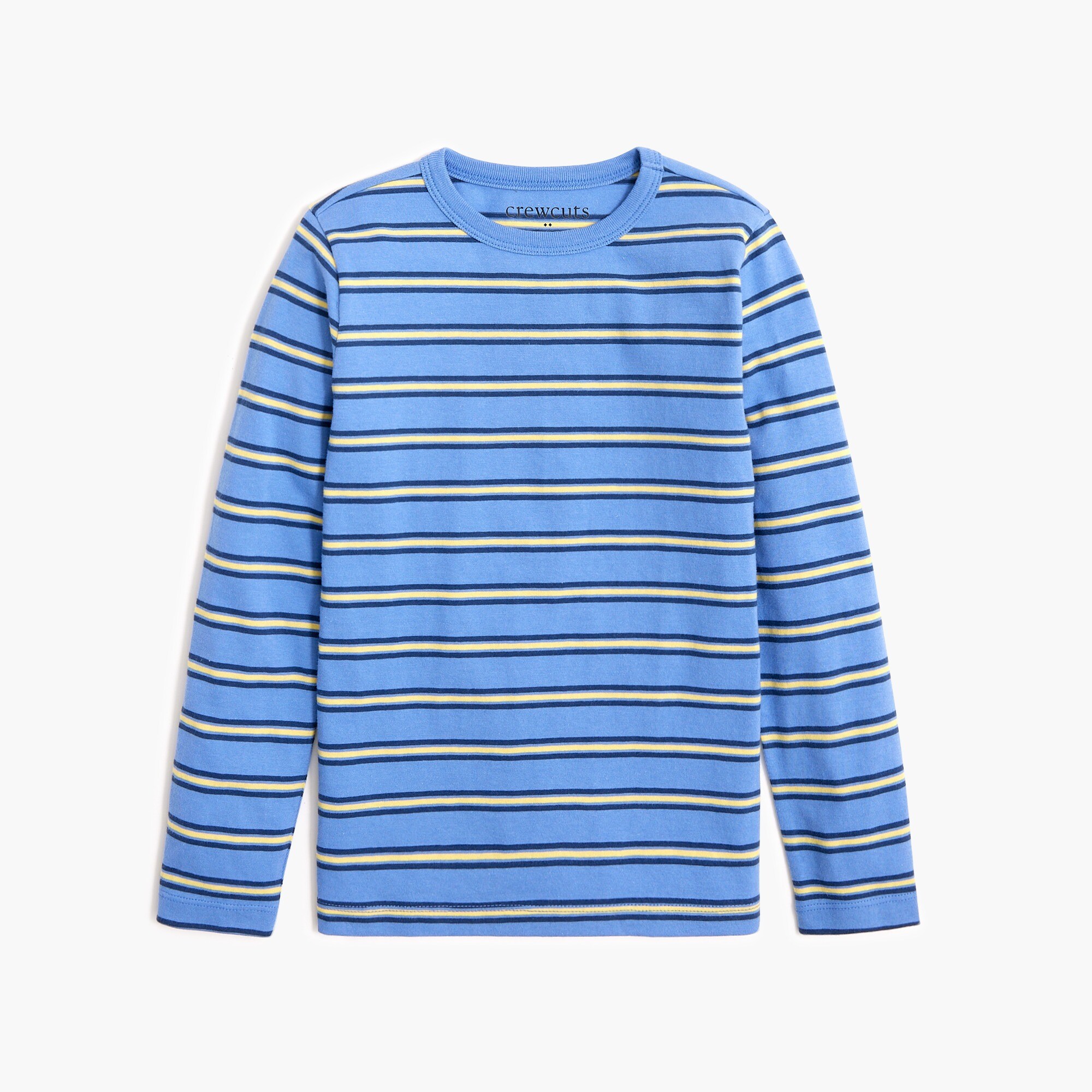 Boys' long-sleeve striped tee