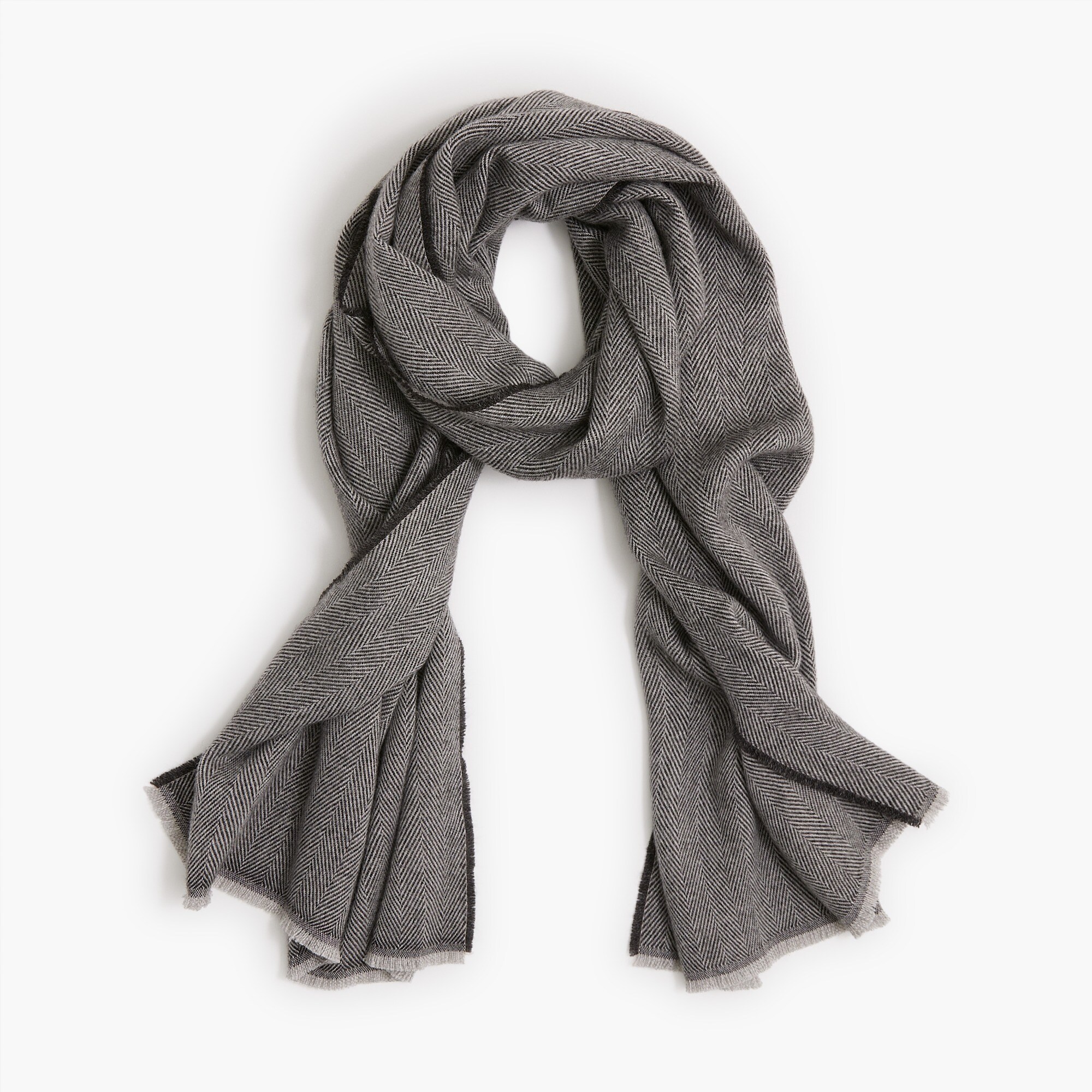 Herringbone Scarf For Men | Factory