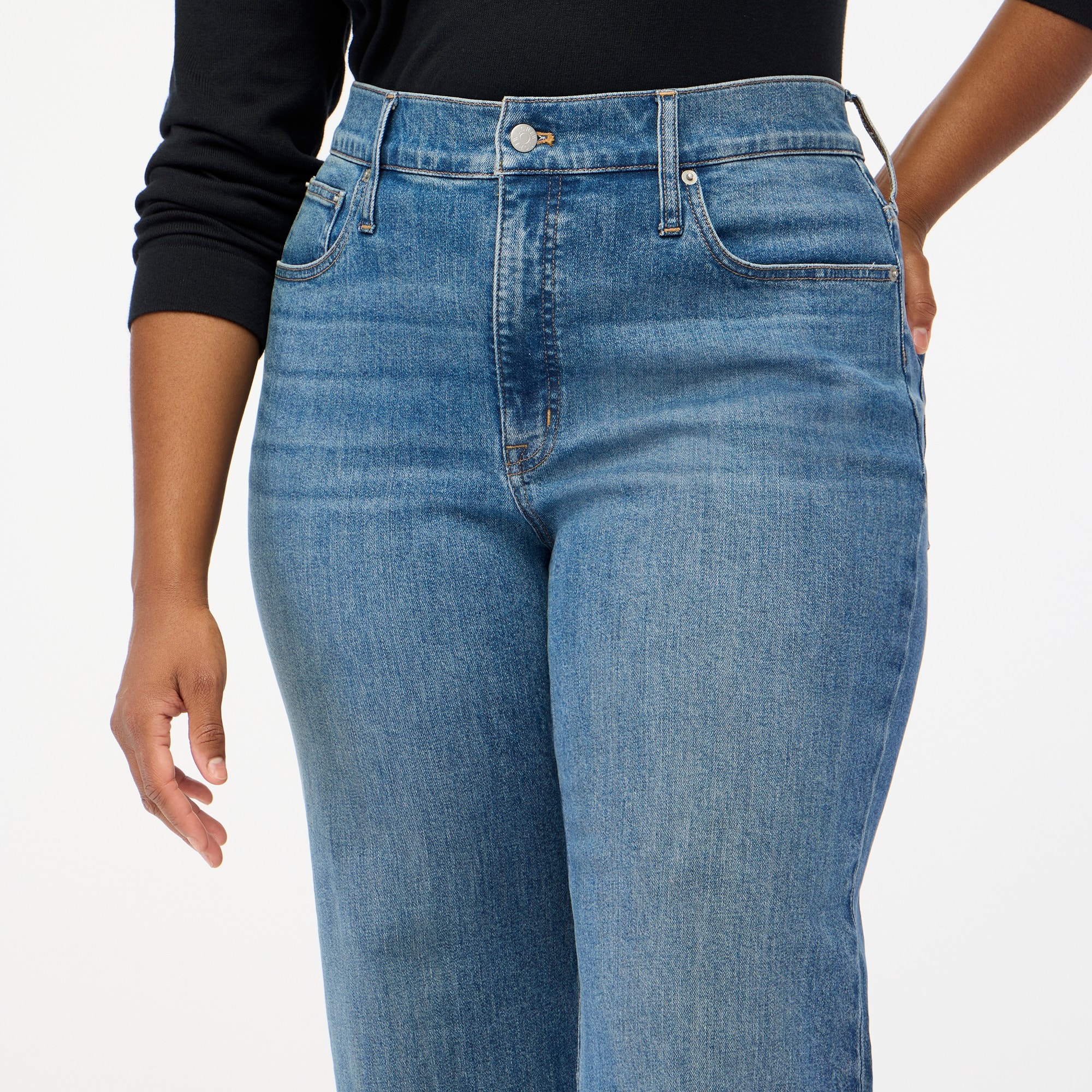 Tall classic wide-leg jean in all-day stretch