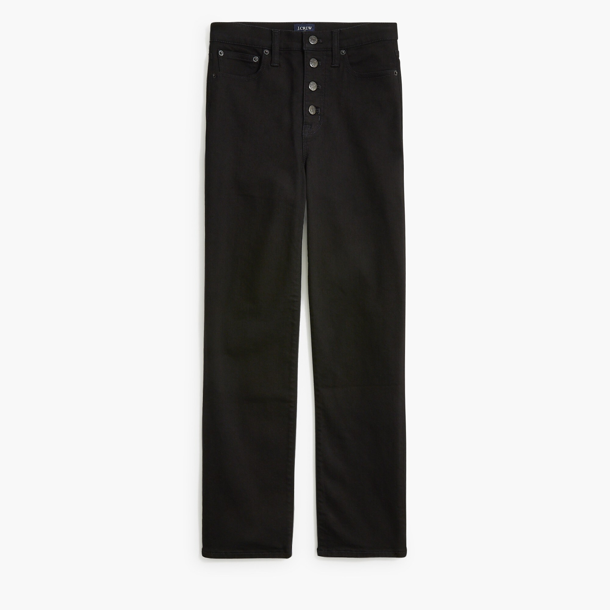 High-rise stovepipe jean in signature stretch+