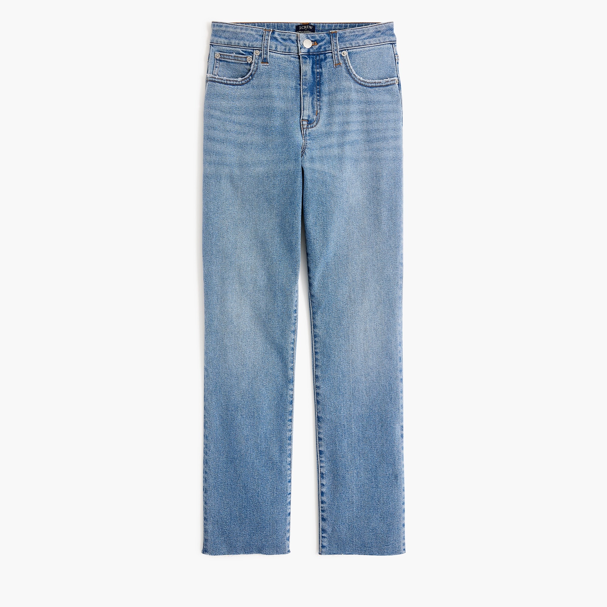 Curvy essential straight jean in all-day stretch