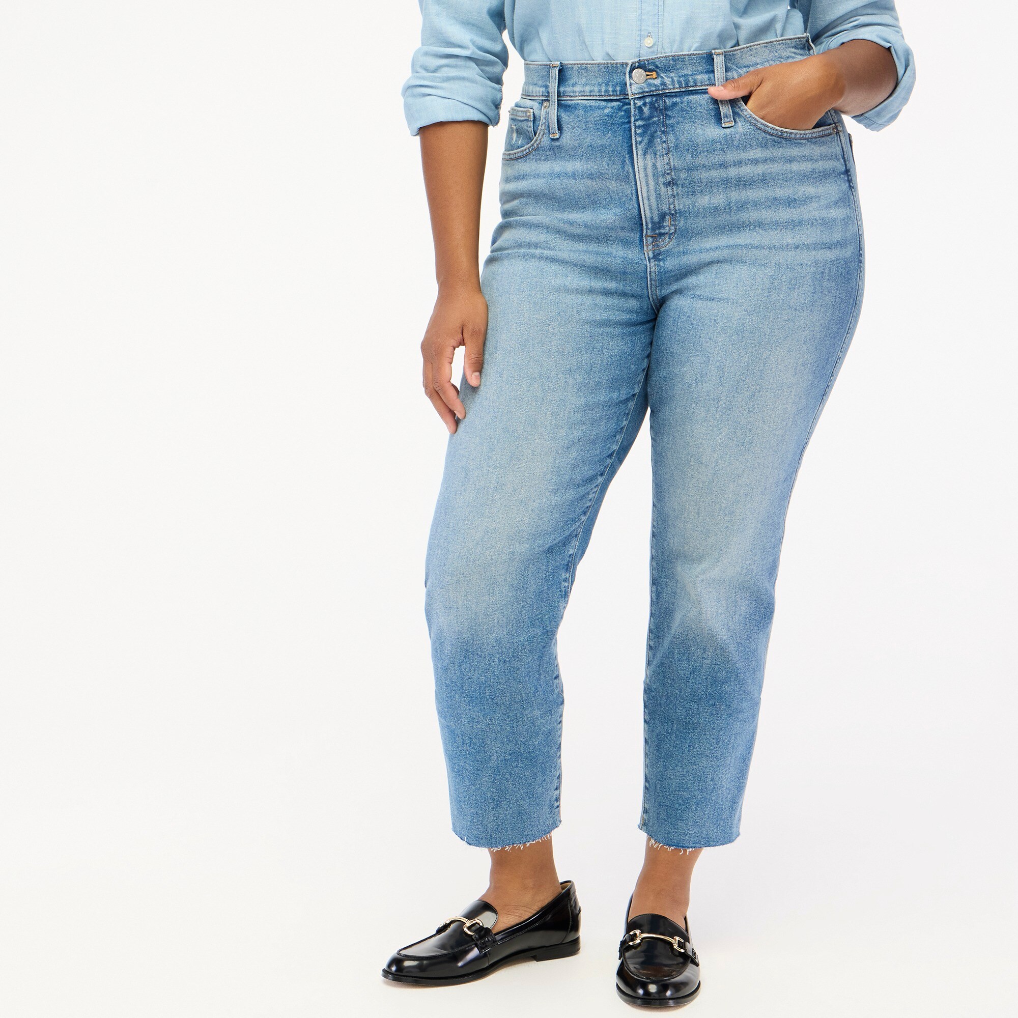 Petite classic vintage jean in all-day stretch