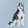Boys' long-sleeve husky print washed shirt FADED CHAMBRAY MULTI factory: boys' long-sleeve husky print washed shirt for boys