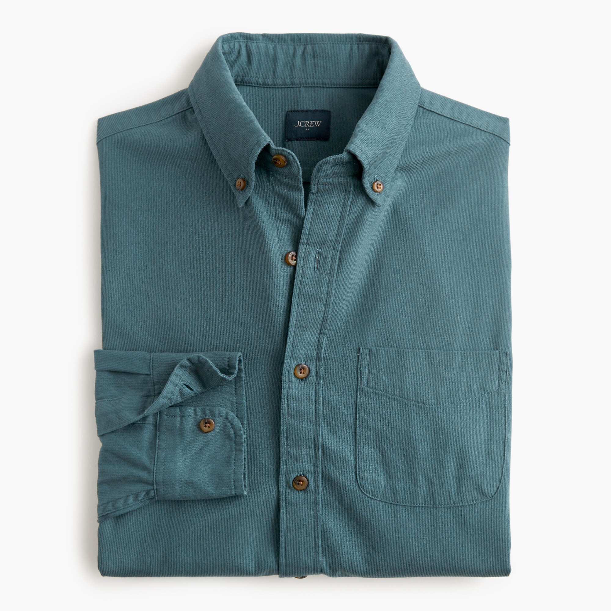  Textured corduroy shirt