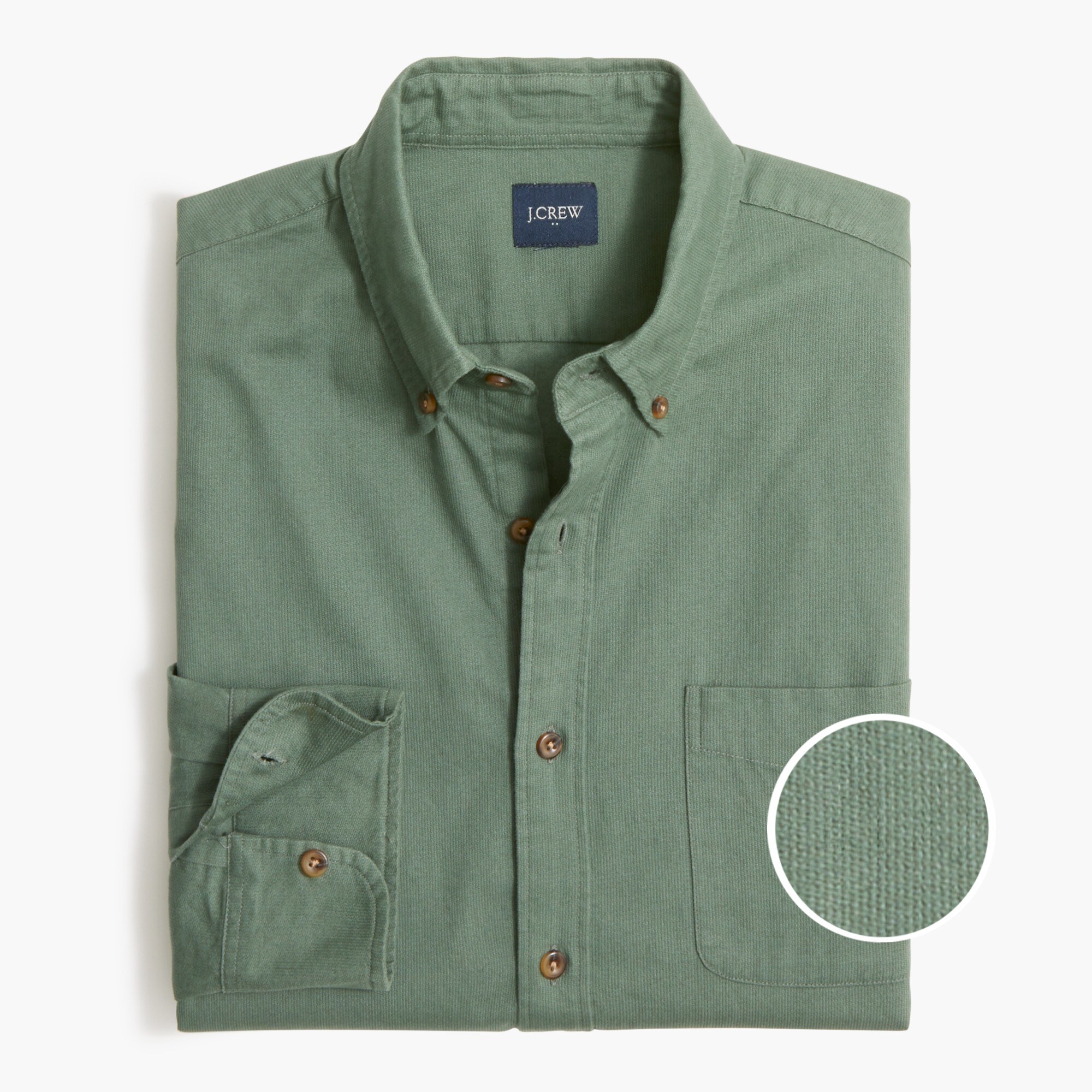 mens Textured corduroy shirt