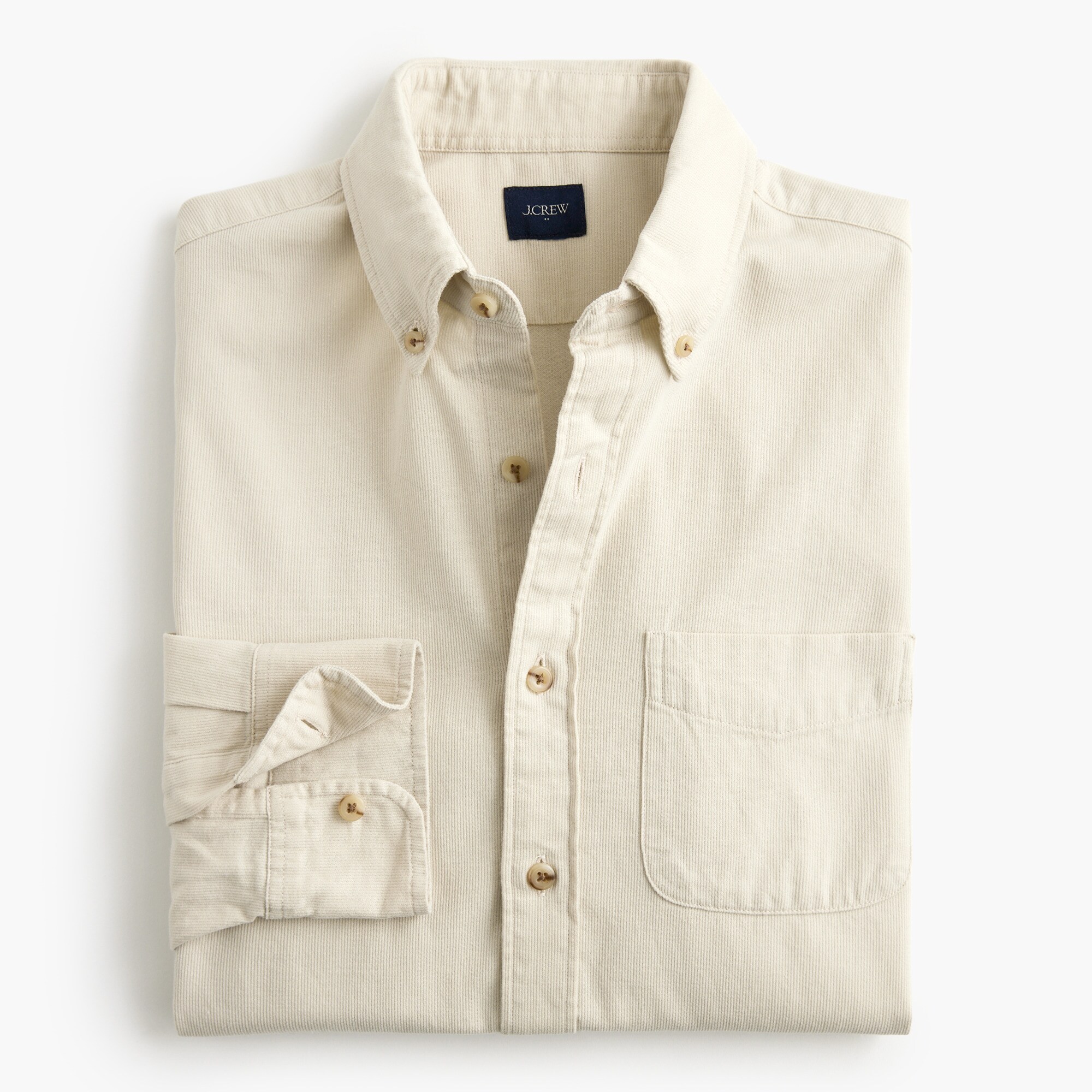  Textured corduroy shirt