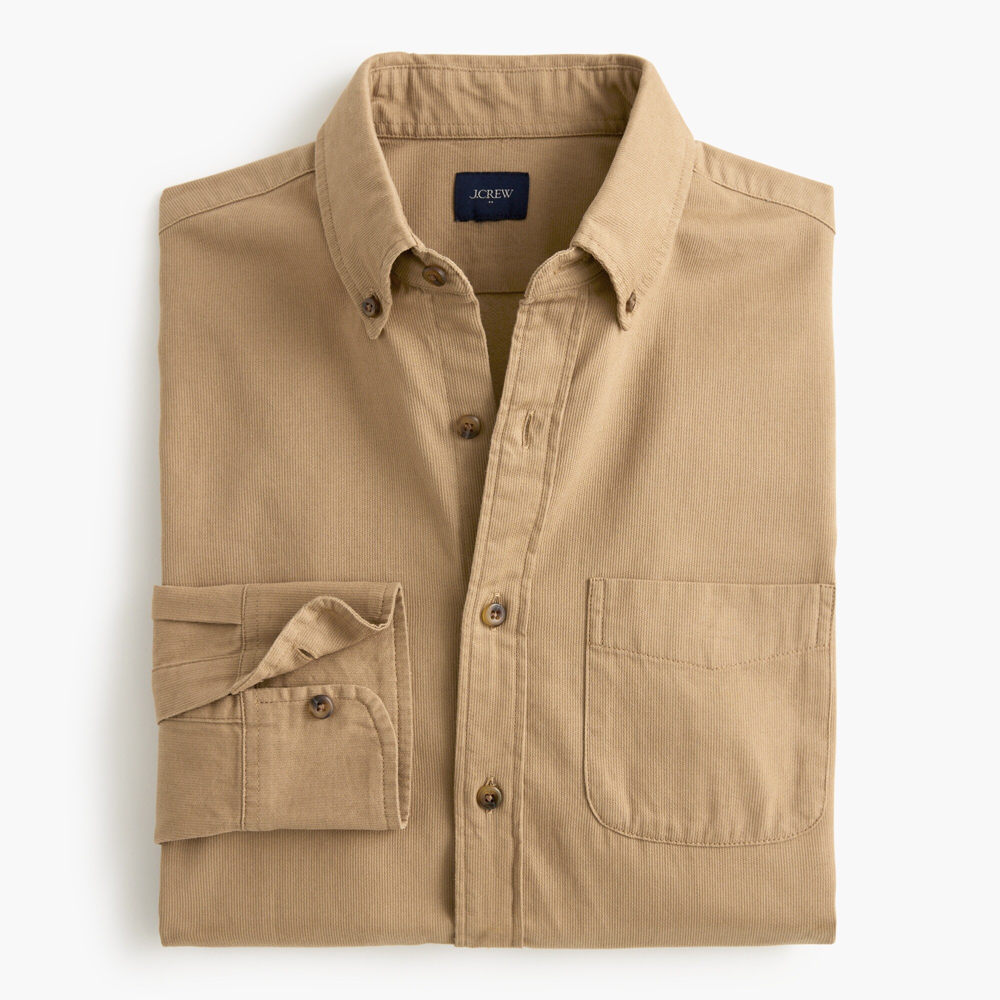  Textured corduroy shirt