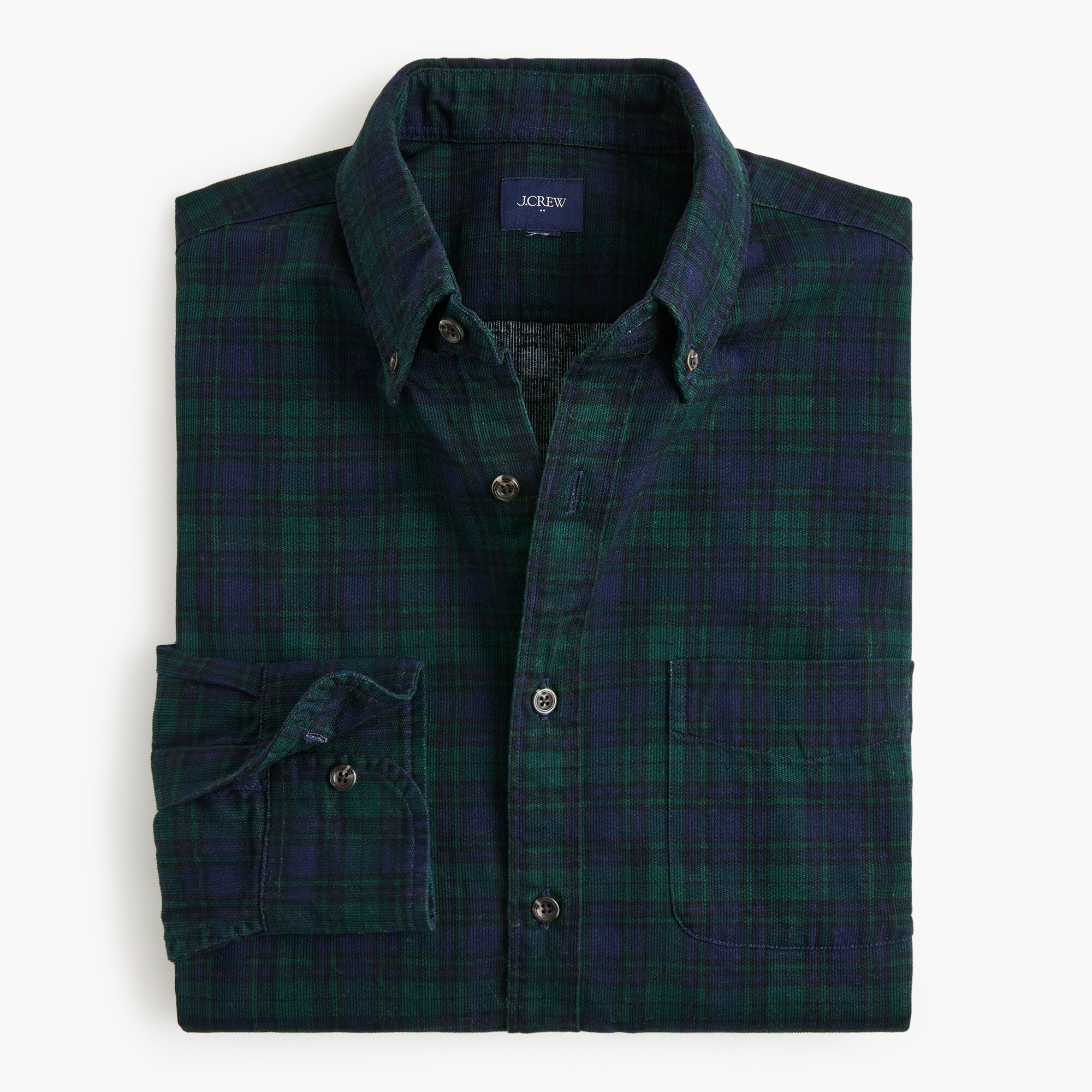 textured corduroy shirt for men