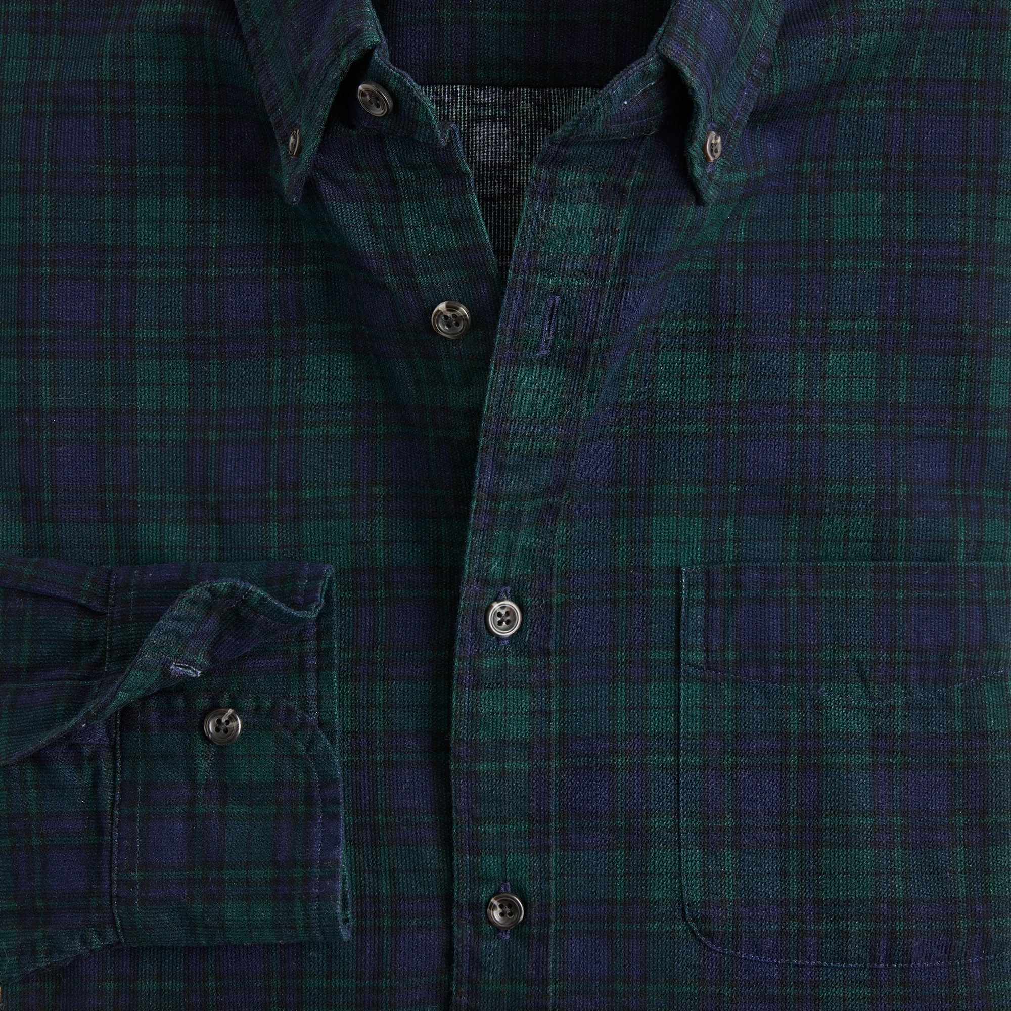 Textured corduroy shirt