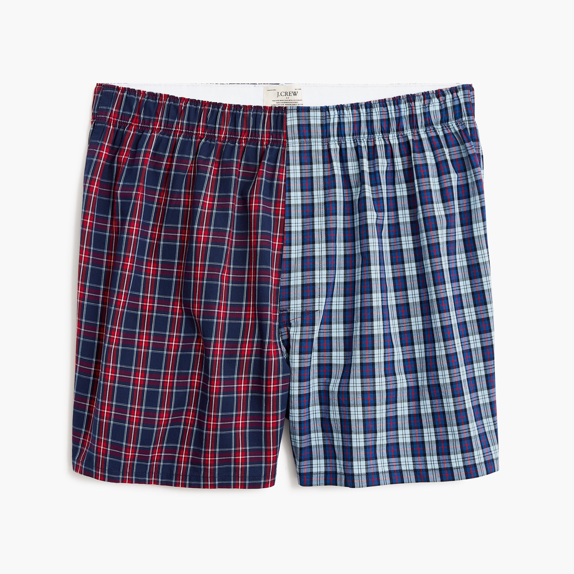 Factory: Colorblock Woven Boxers For Men
