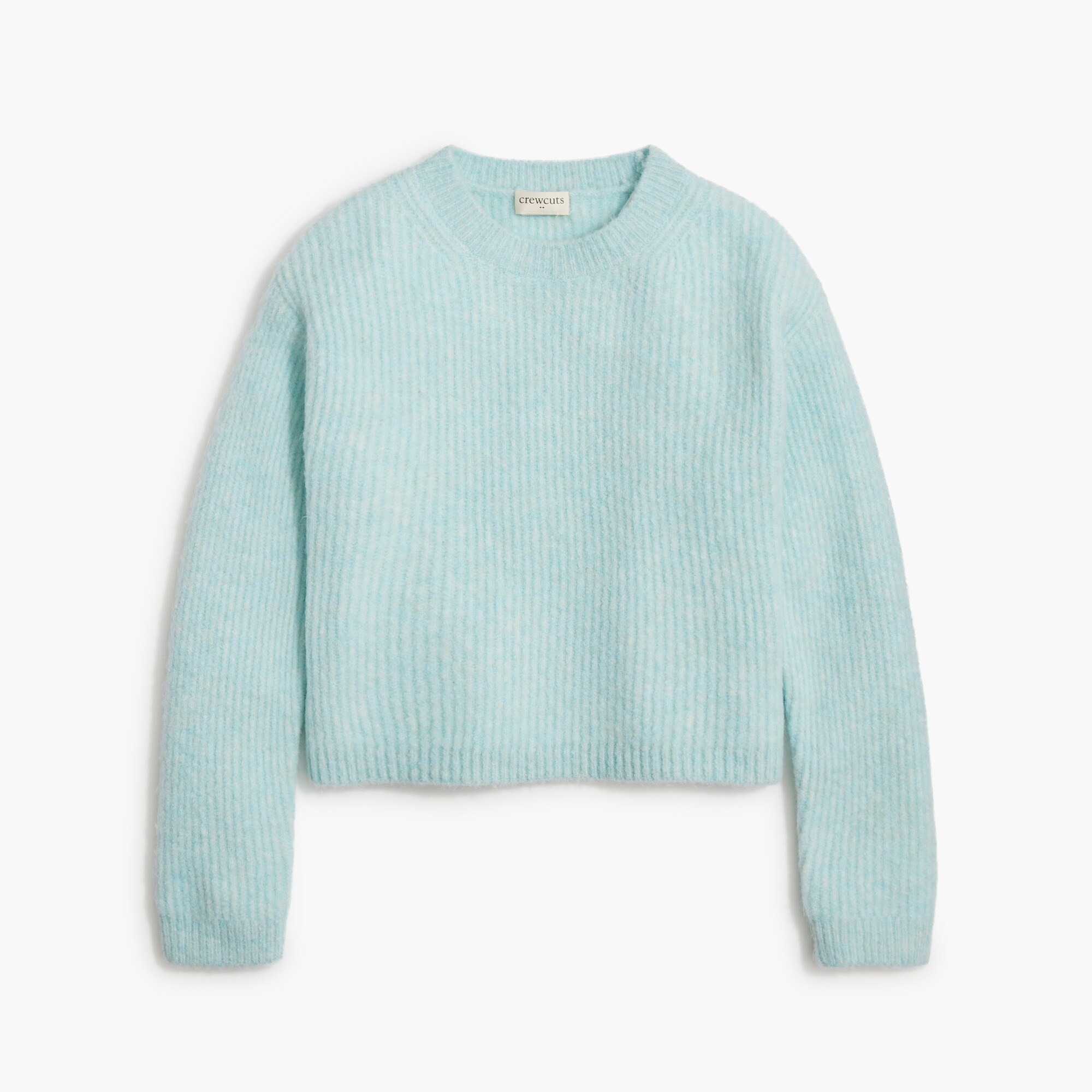 girls' ribbed sweater in extra-soft yarn for girls