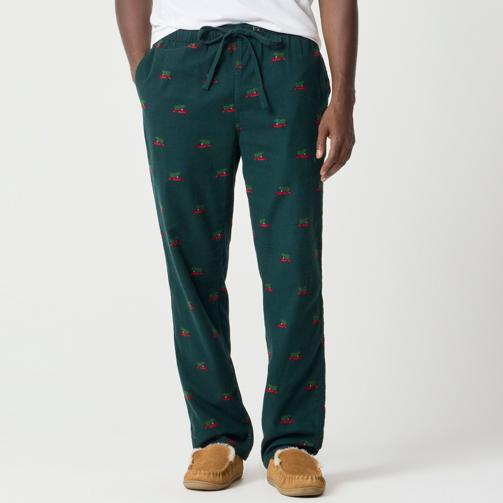 mens Goldendoodle flannel pajama pant