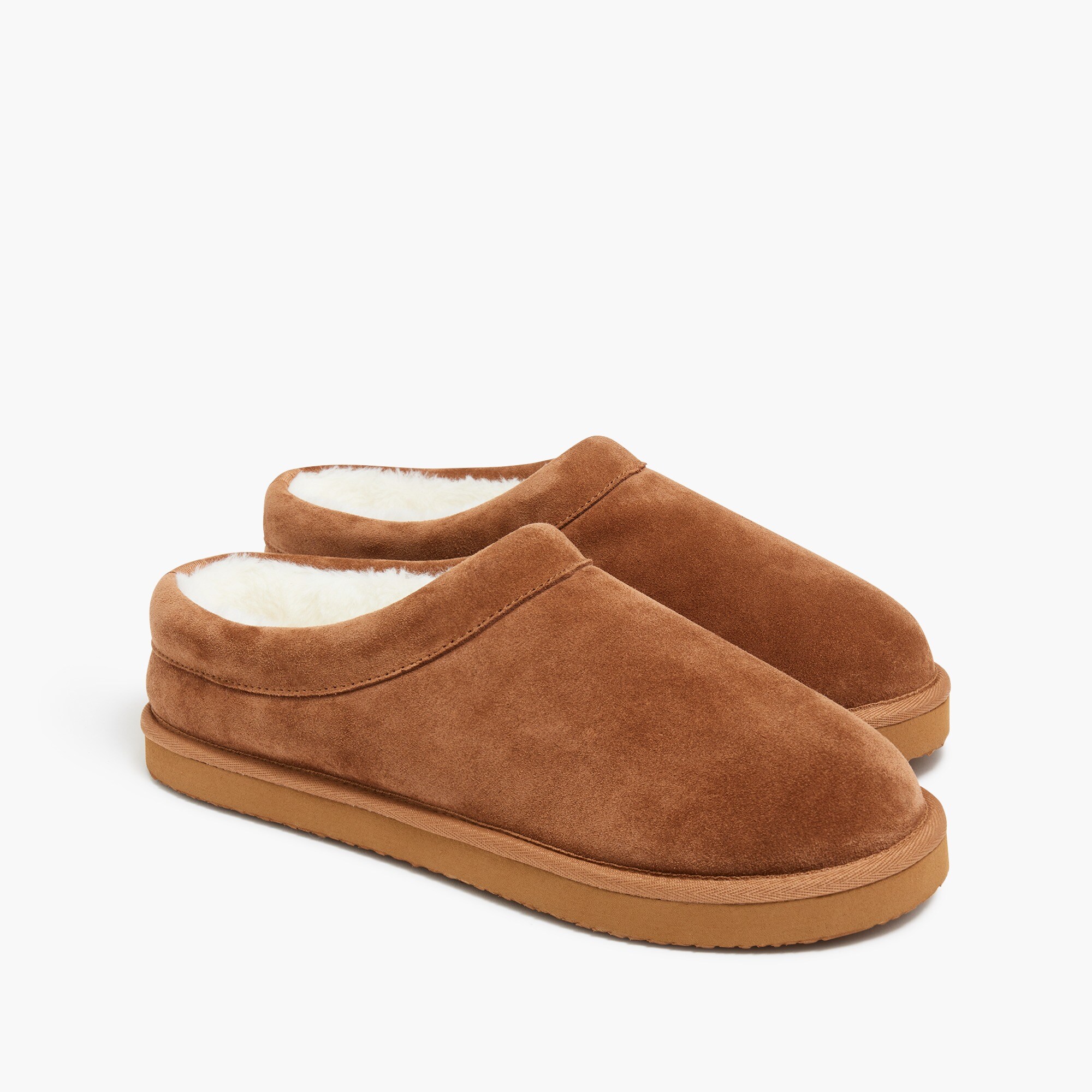 Suede unisex clog slippers