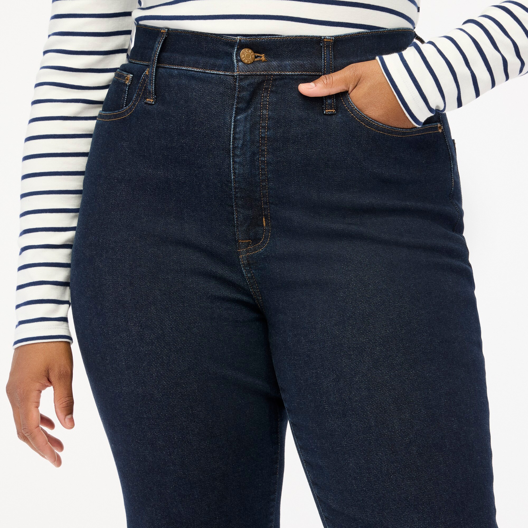 OG High-Rise Stovepipe Jean In Denim