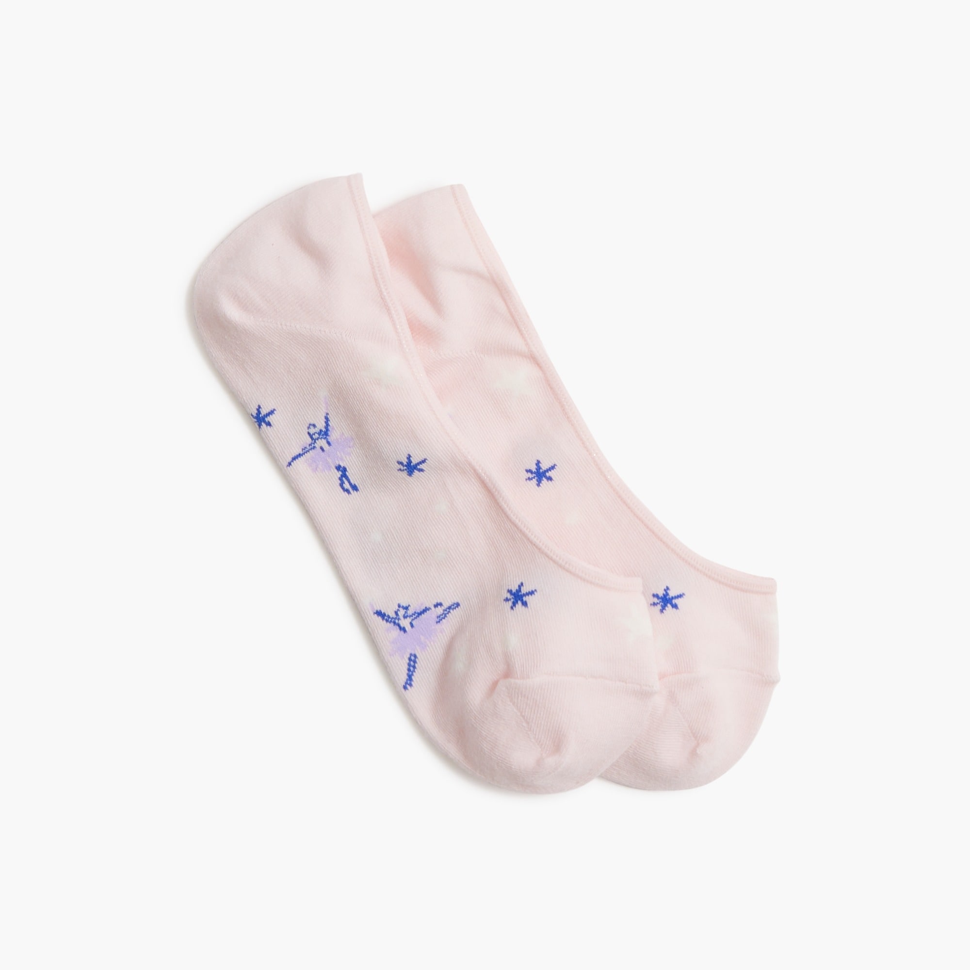 No-show ballerina socks