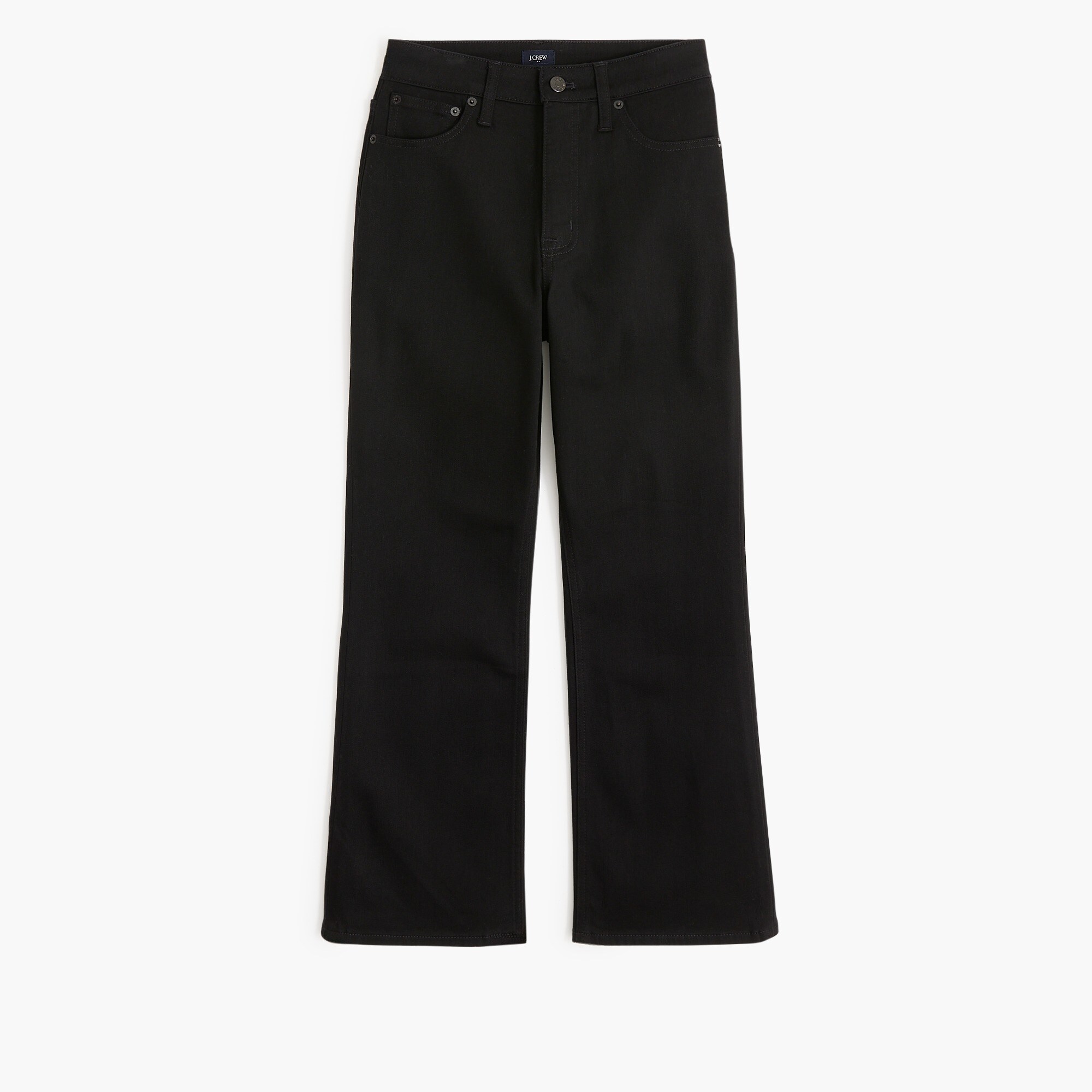 Curvy Mid-rise Flare Crop Jean In Signature Stretch For Women