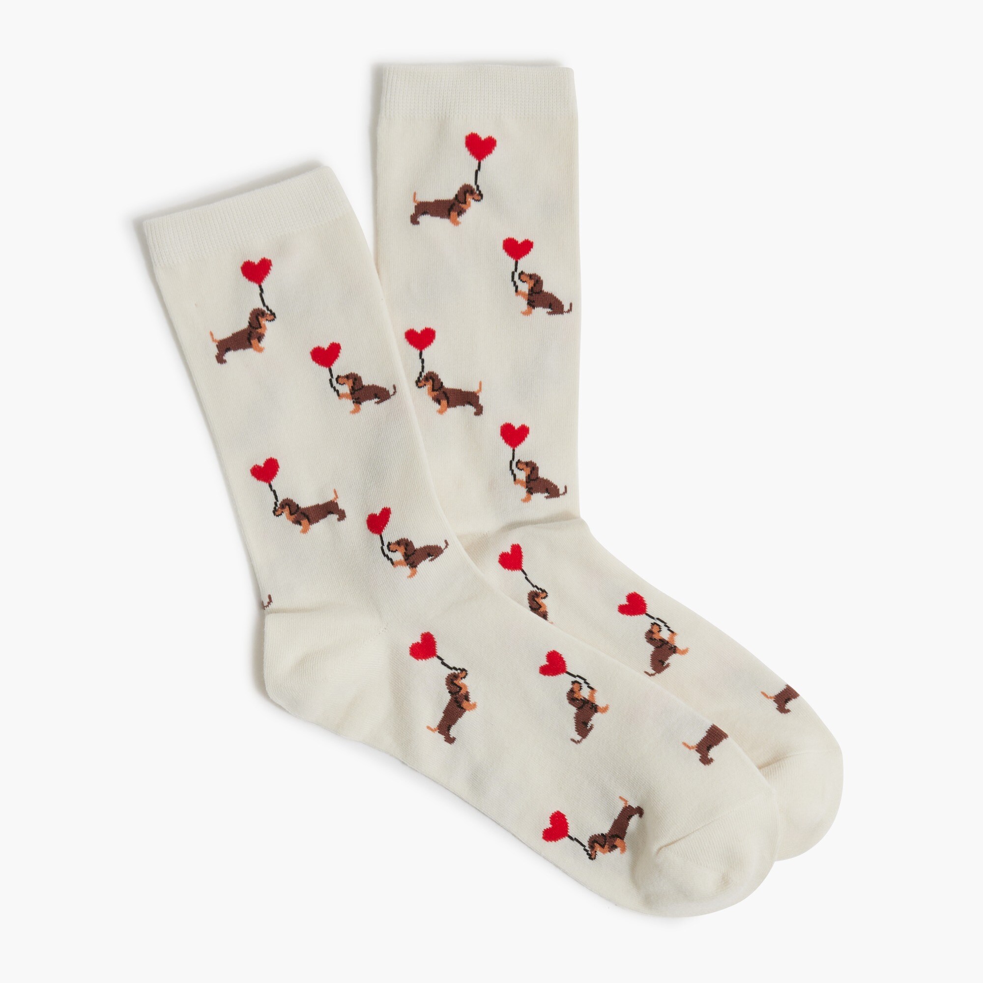 Dogs And Hearts Trouser Socks For Women | Factory