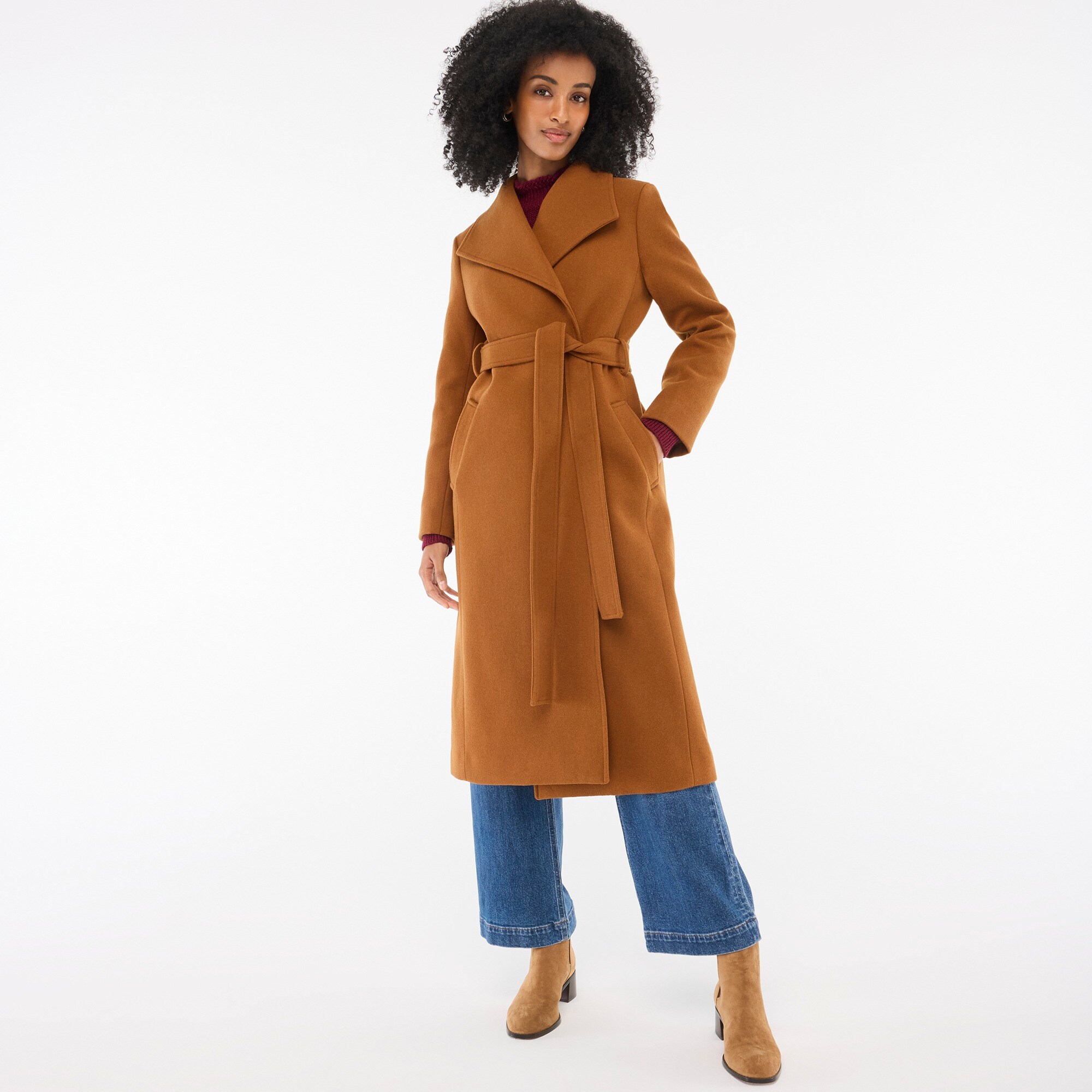 Jcrew wool coat deals