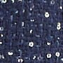 Sequin tweed schoolboy blazer NAVY TWEED SILVER SEQUI factory: sequin tweed schoolboy blazer for women