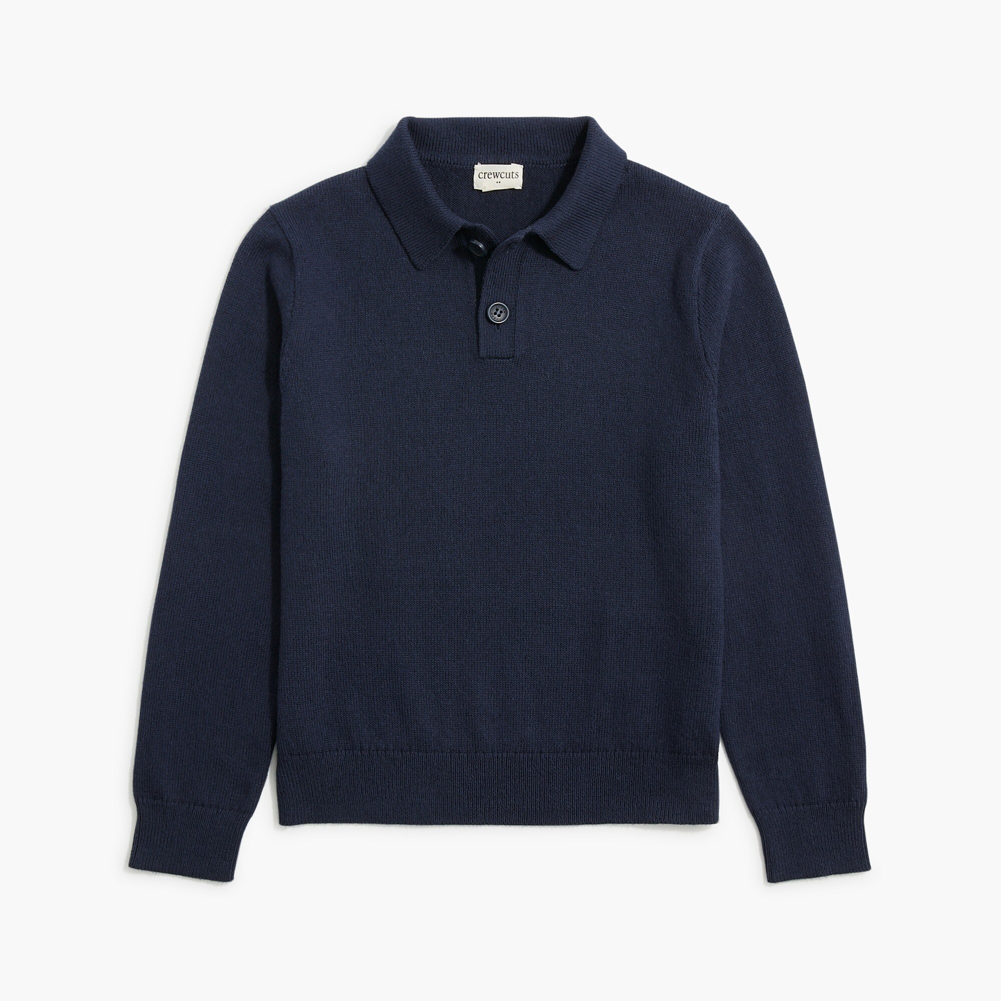 Boys' cotton sweater-polo