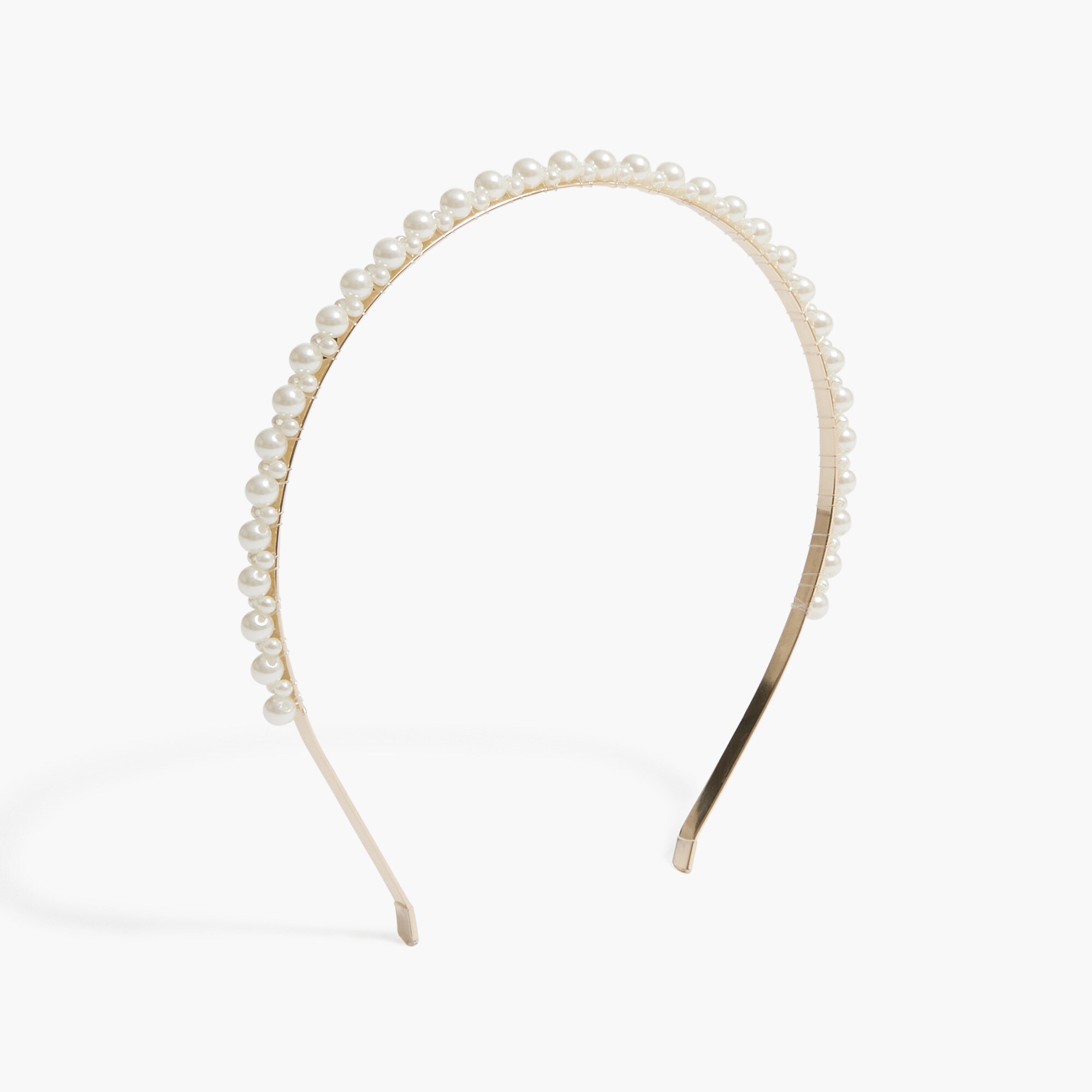 Slim pearl headband