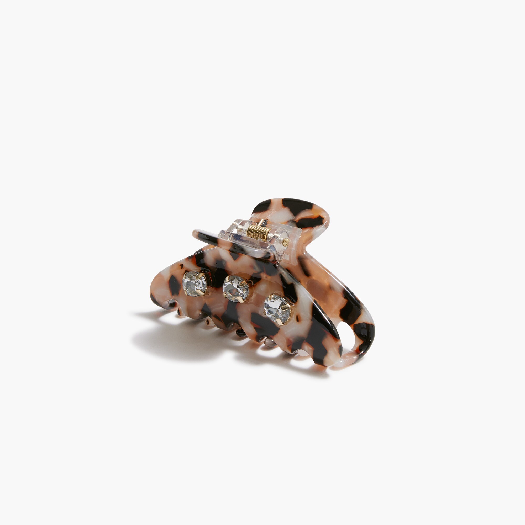 Rhinestone claw hair clip