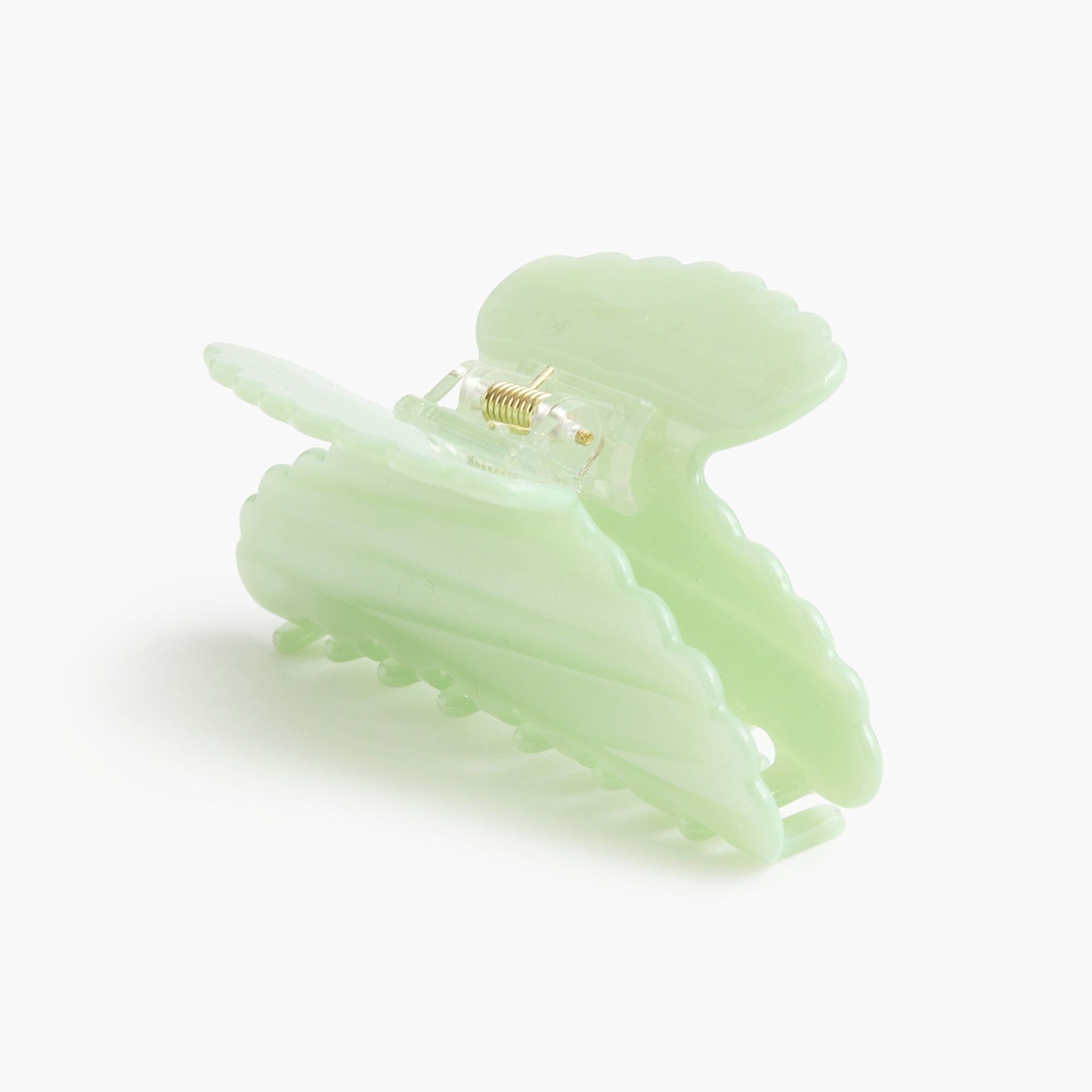 womens Scalloped claw clip