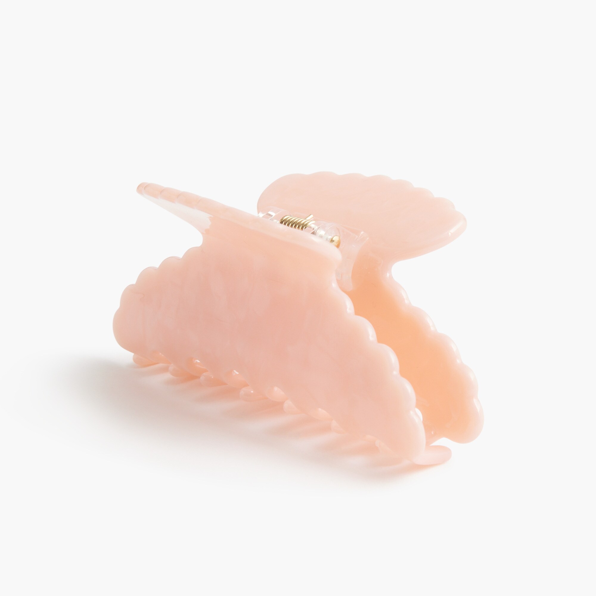 womens Scalloped claw clip
