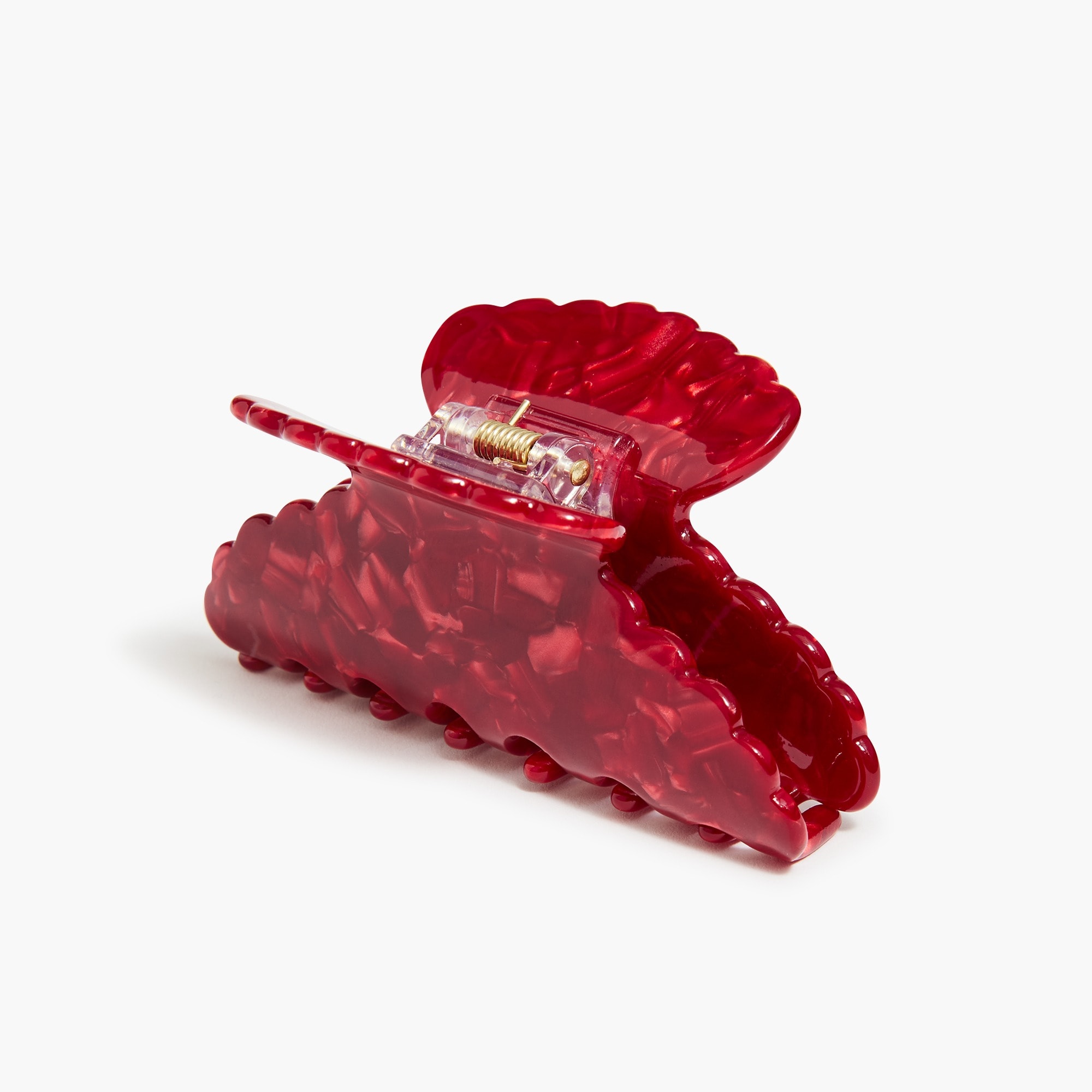 Scalloped claw clip - image 4