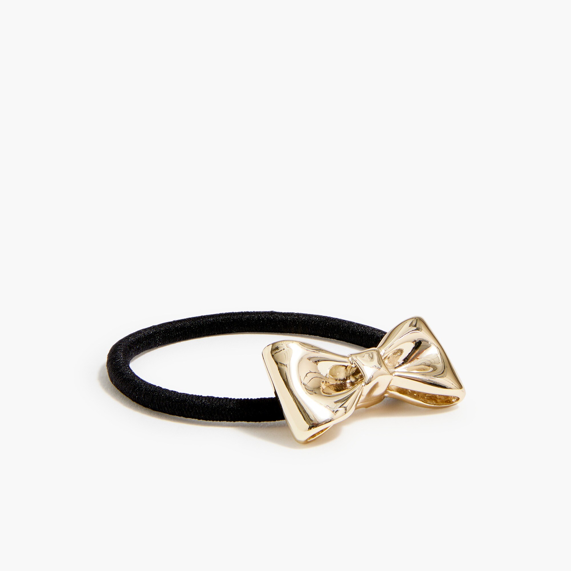 Metal bow hair elastic