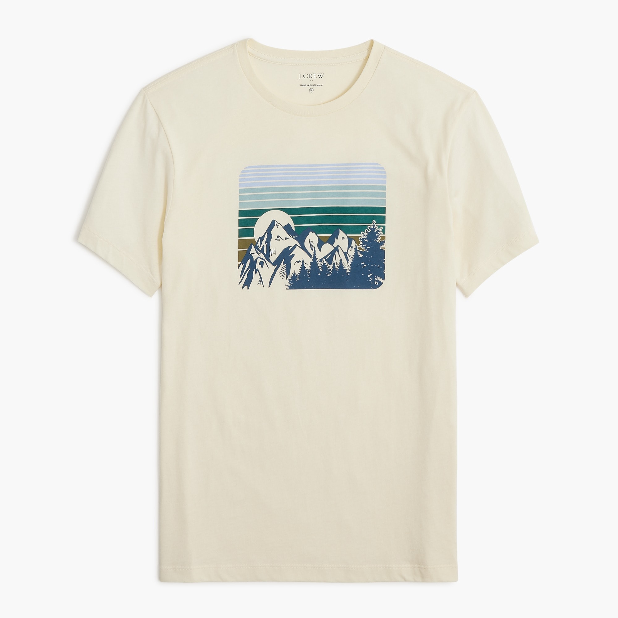 mountain graphic tee for men