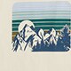 Retro SUV graphic tee NAVY BEACH 