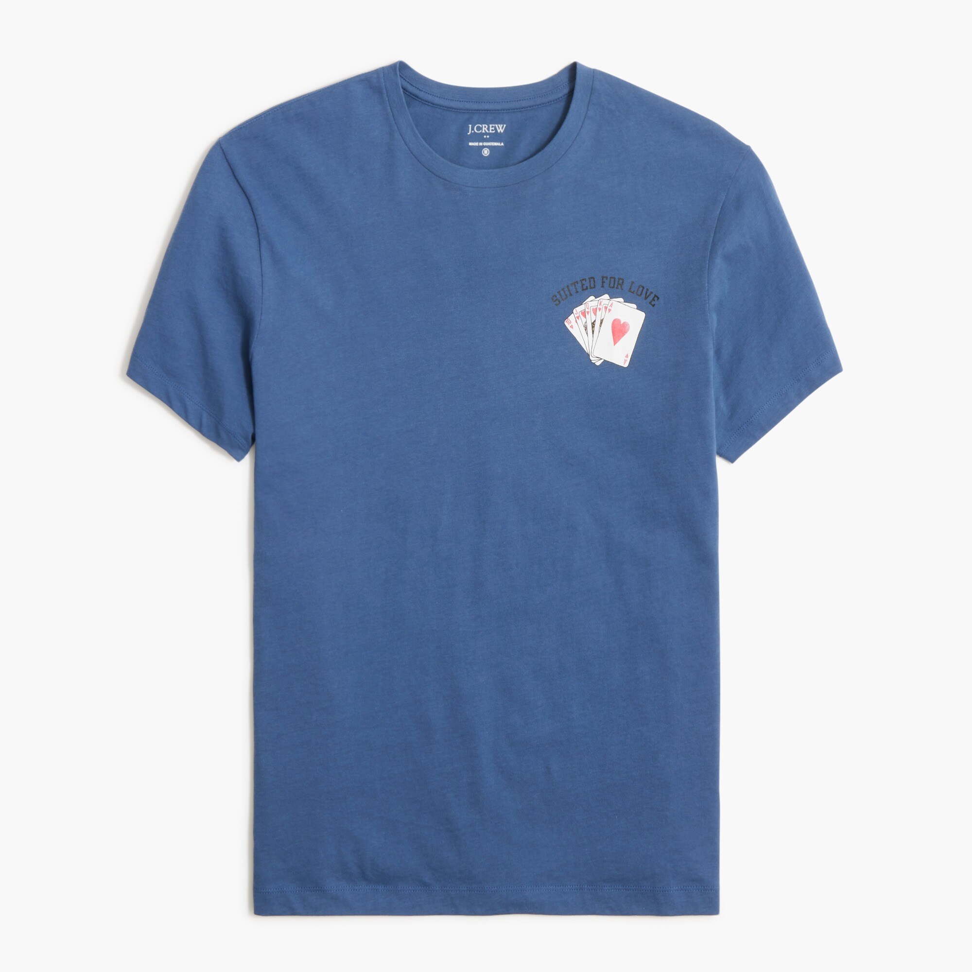 "Suited for Love" graphic tee