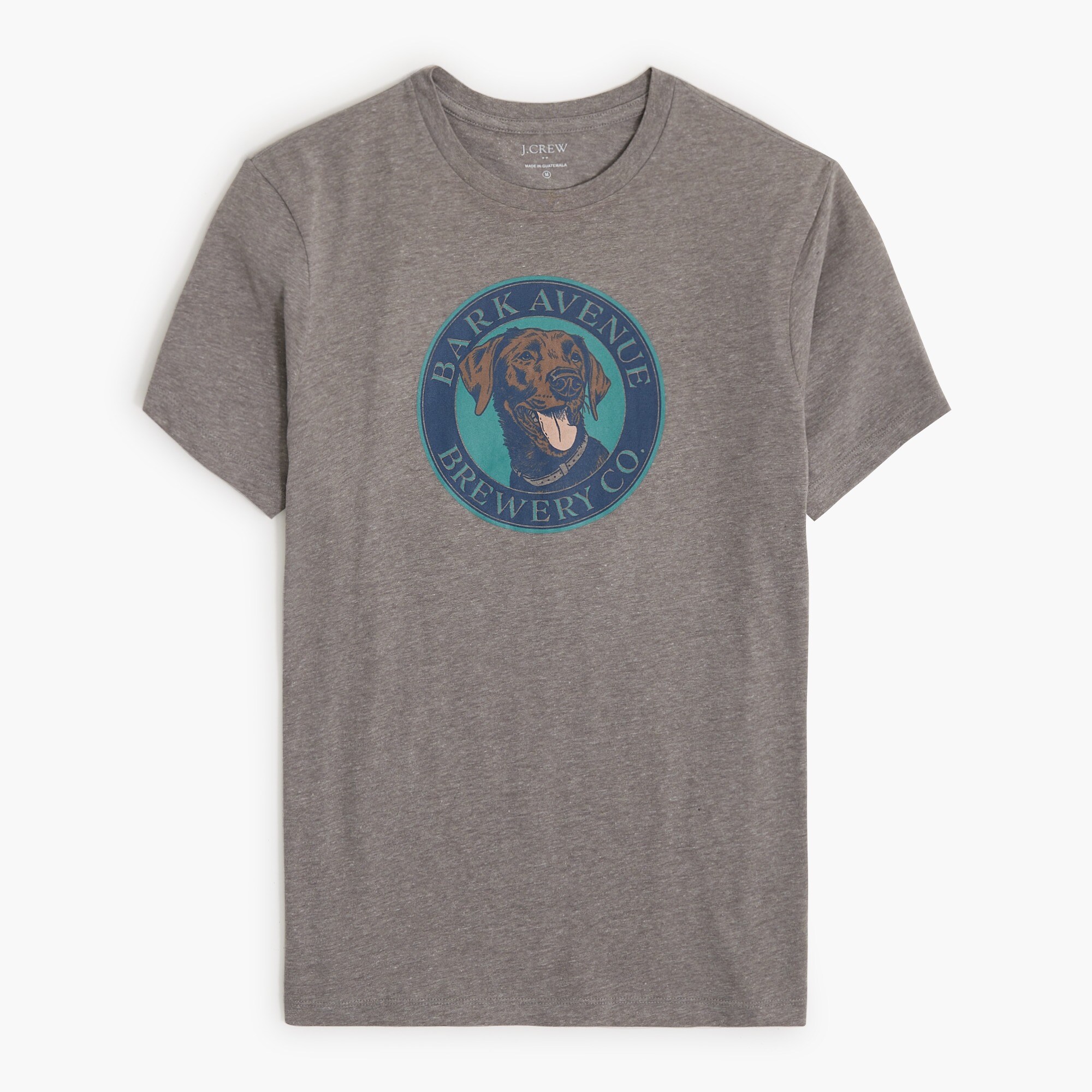 "bark avenue brewing co." graphic tee for men