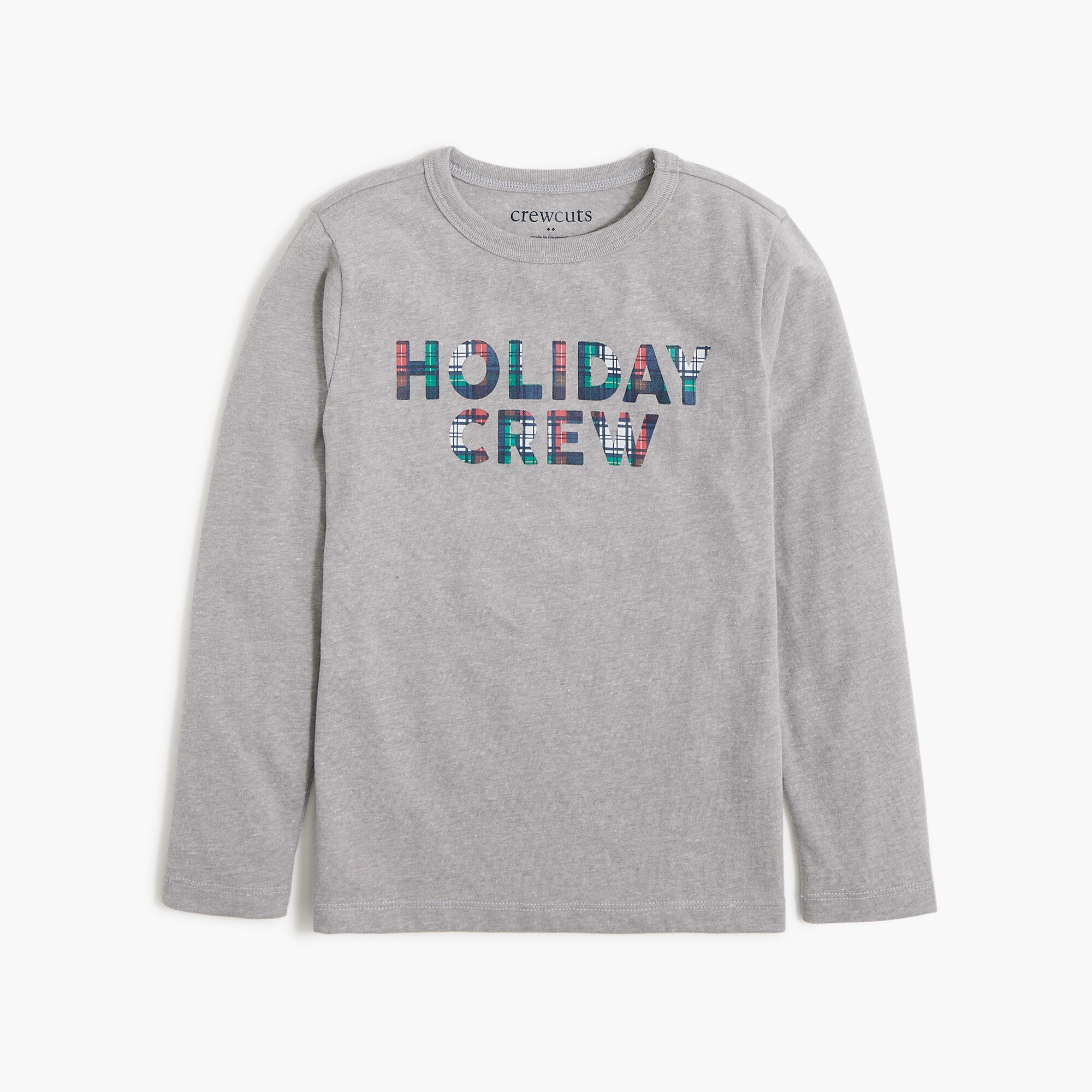 boys' long-sleeve holiday graphic tee for boys