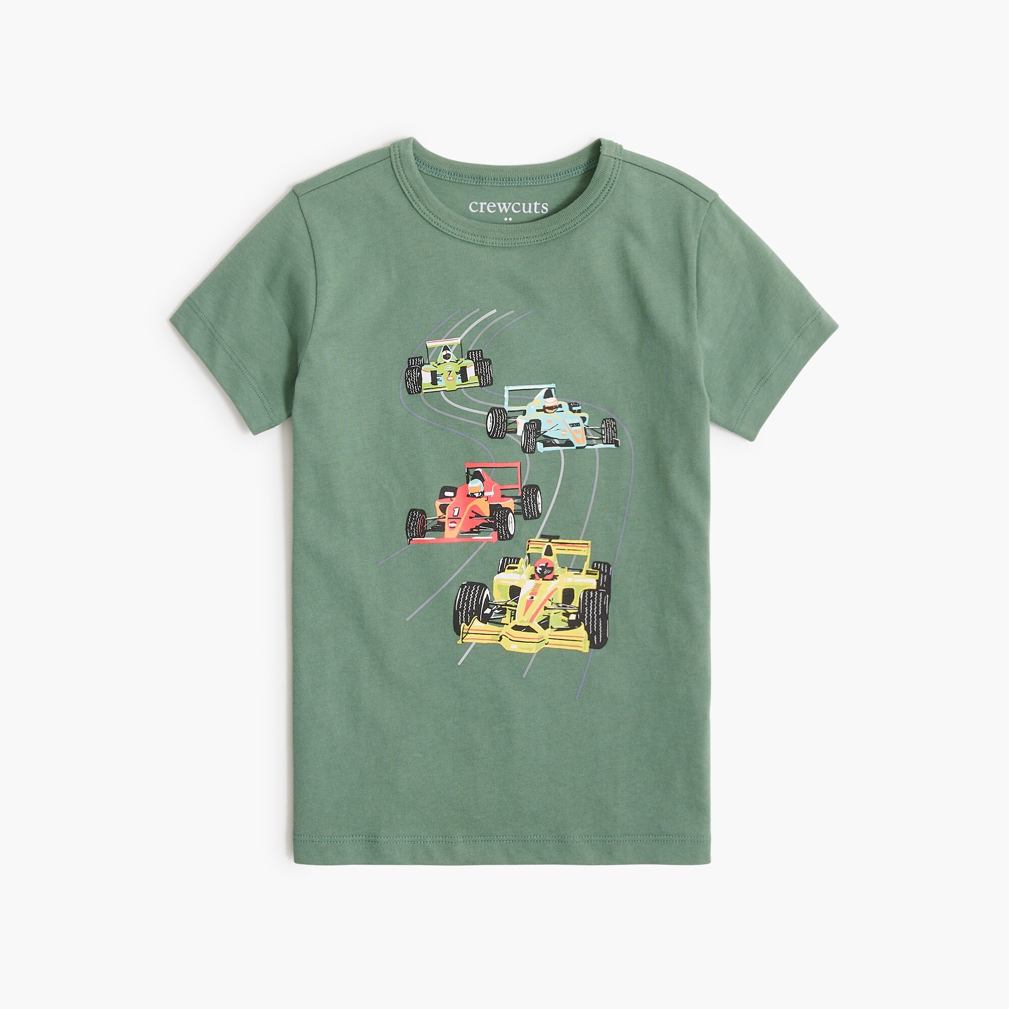 boys' race car graphic tee for boys