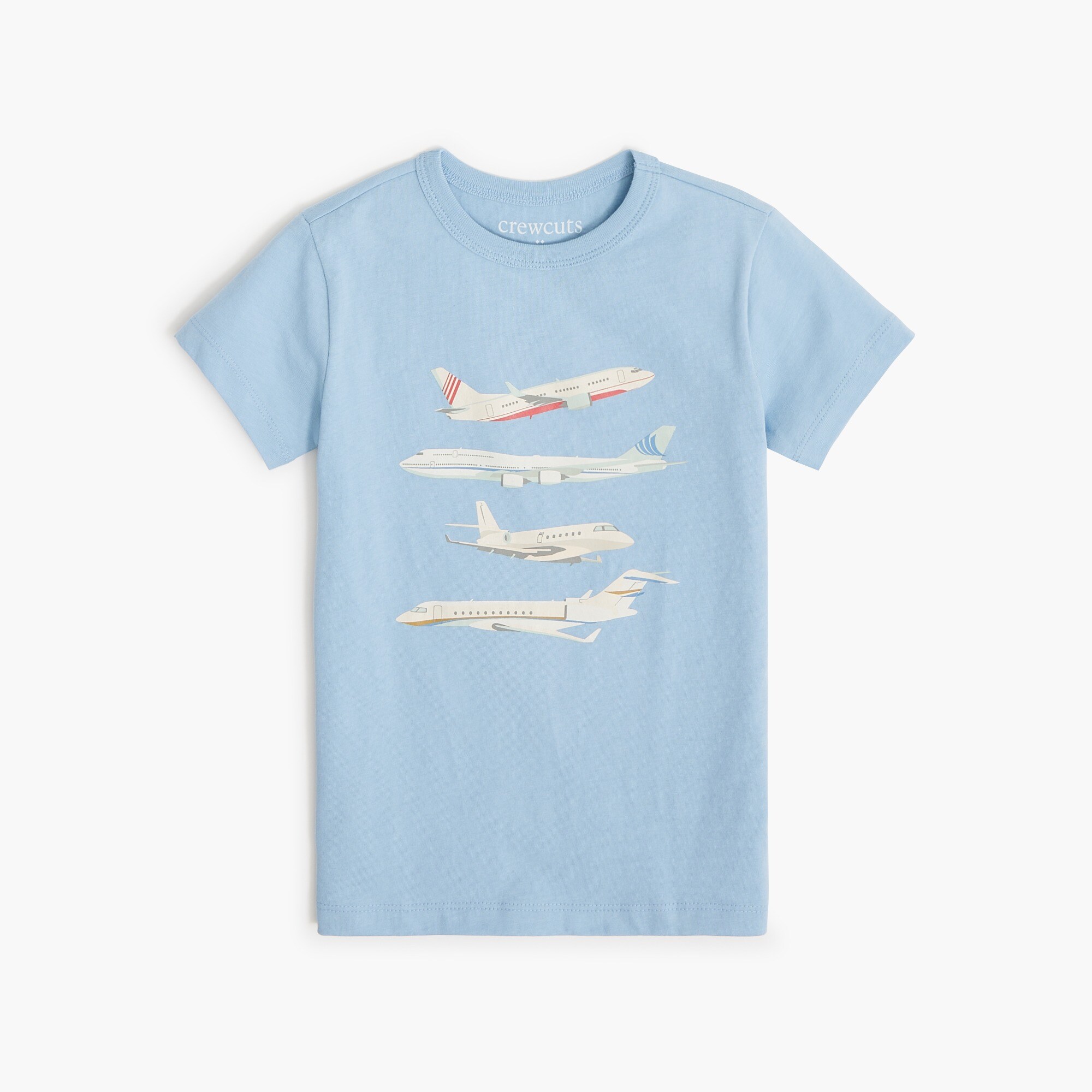 Boys' airplanes graphic tee
