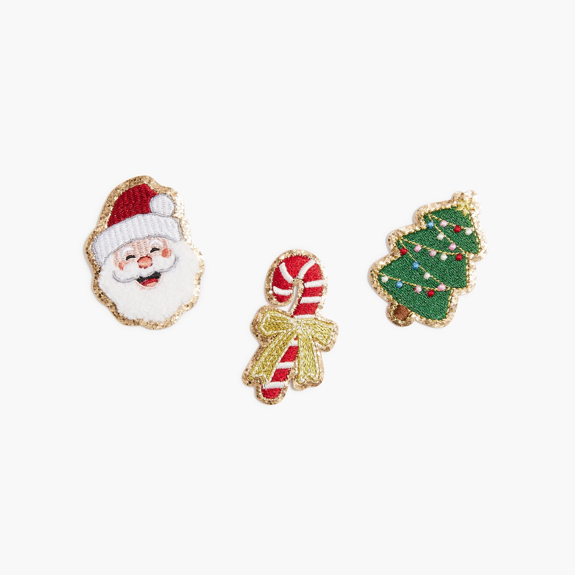 christmas sticker patches set-of-three for women