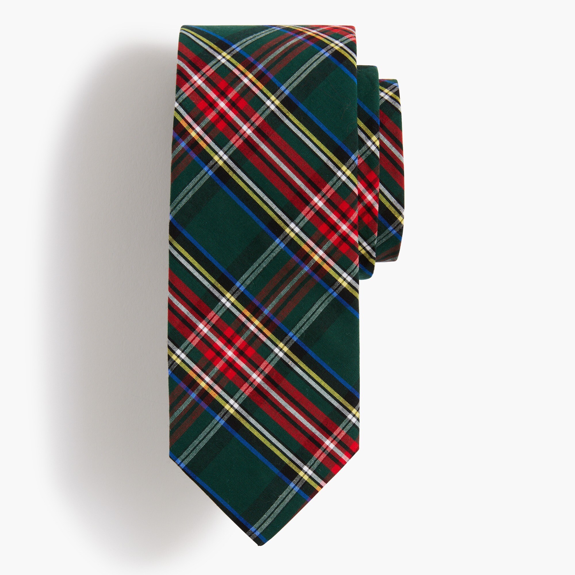 tartan tie for men